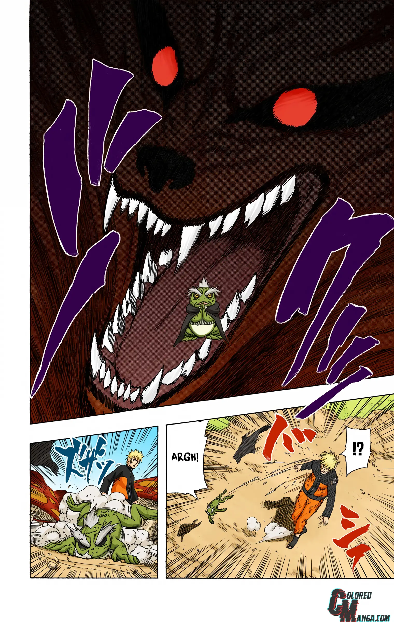 Naruto Colored Manga Online, chapter 425, page 6
