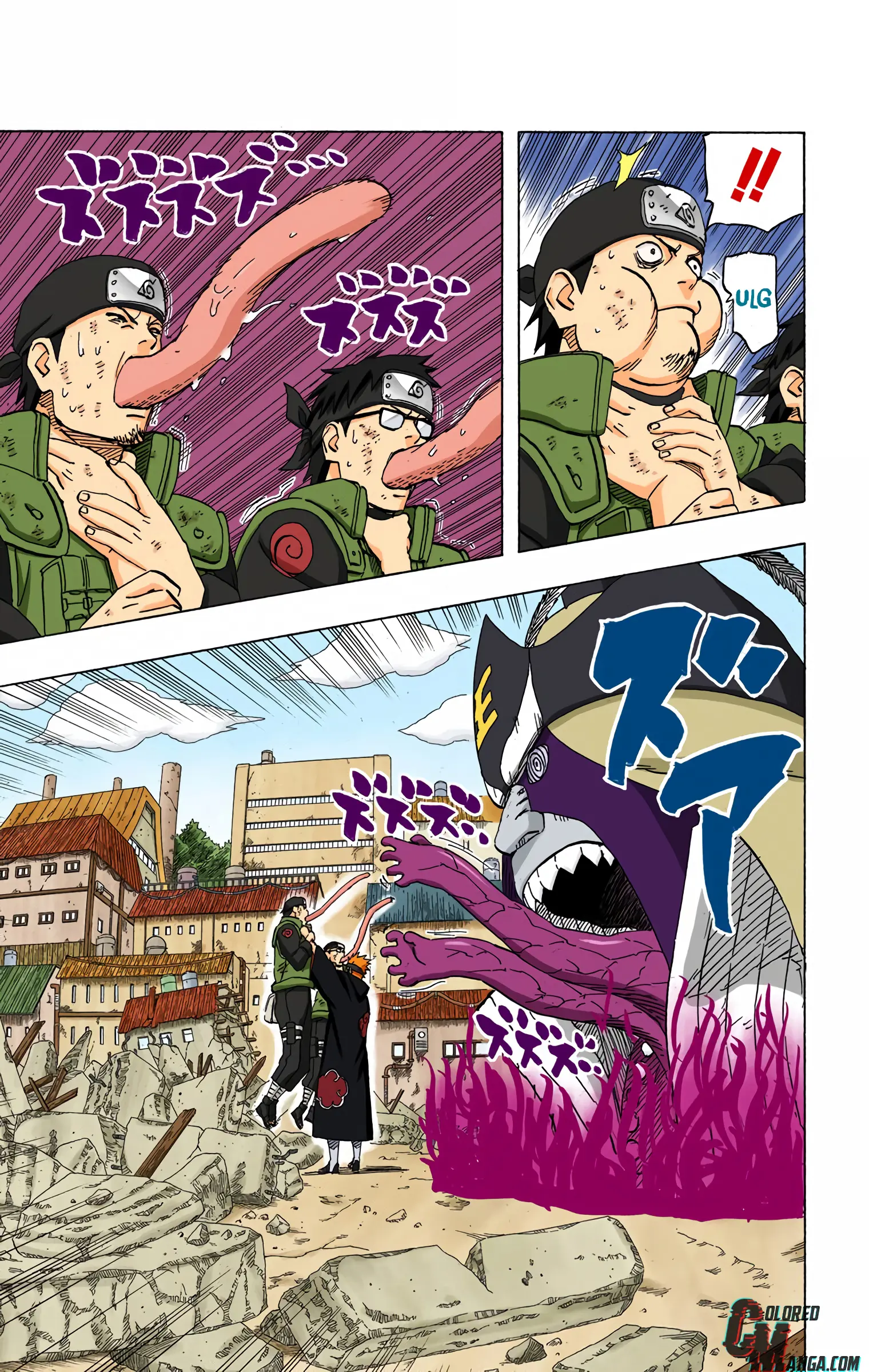 Naruto Colored Manga Online, chapter 426, page 3