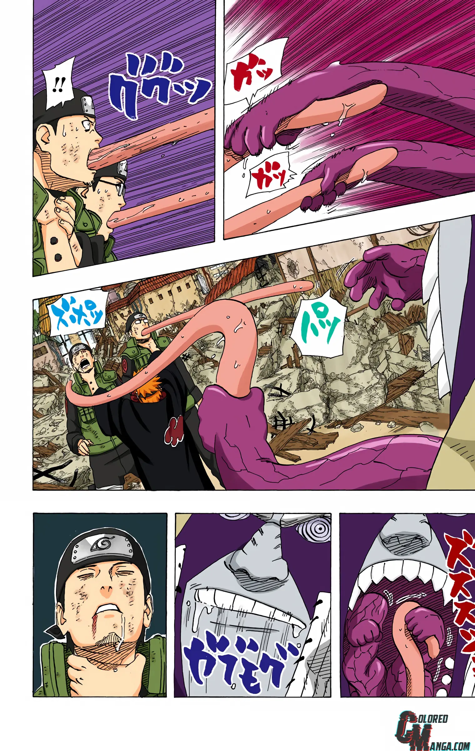 Naruto Colored Manga Online, chapter 426, page 4