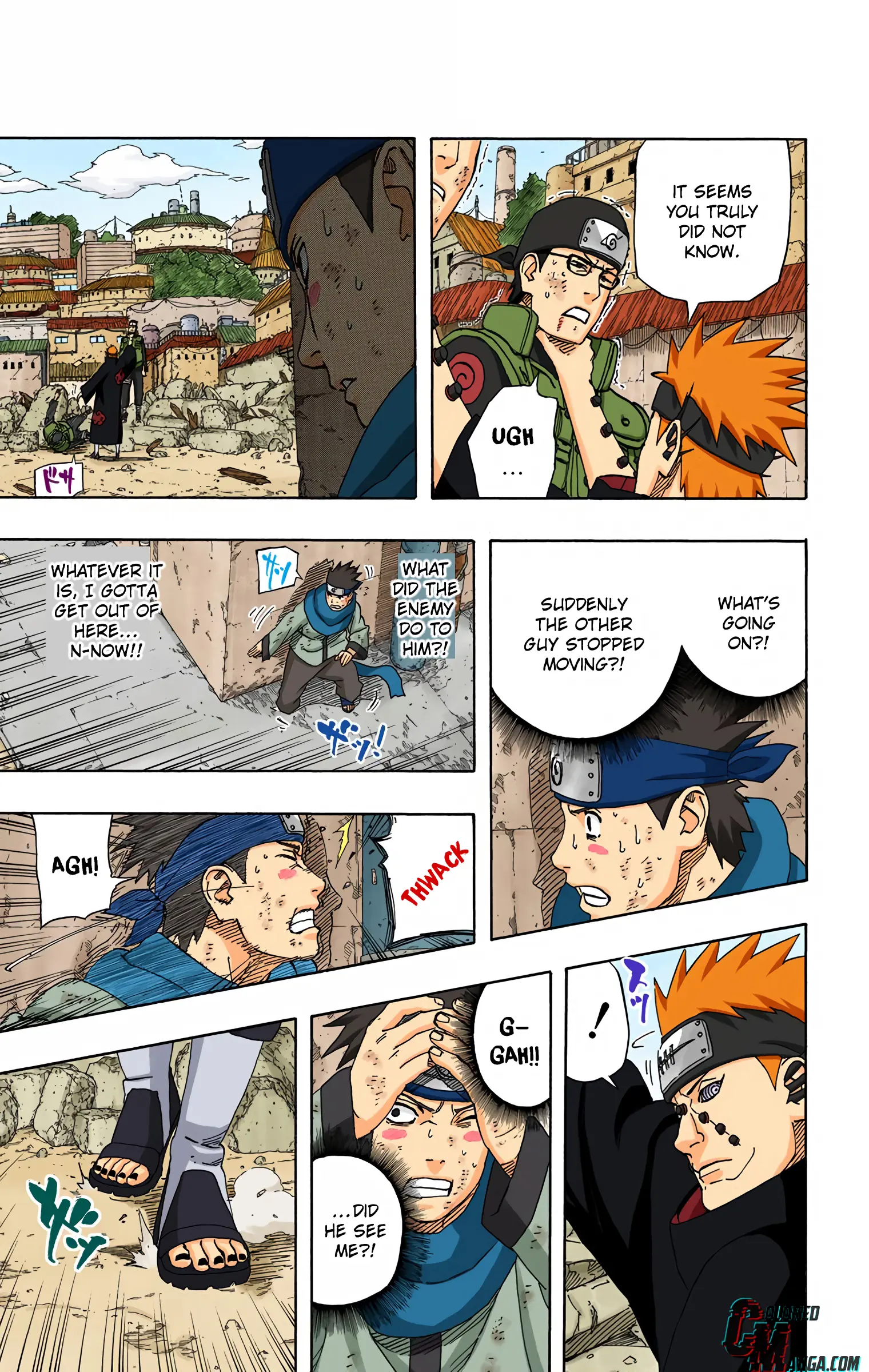 Naruto Colored Manga Online, chapter 426, page 5