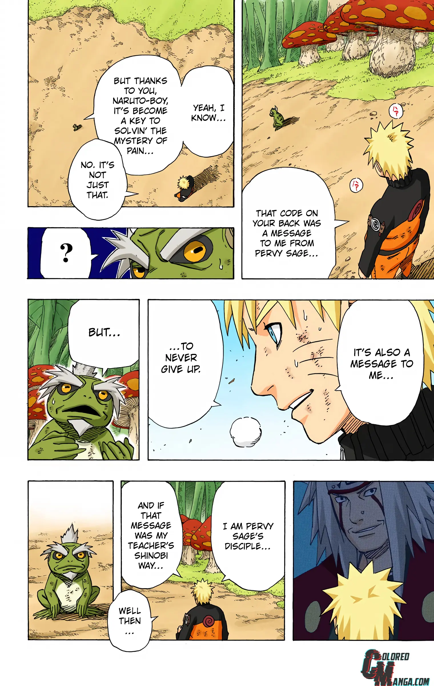 Naruto Colored Manga Online, chapter 426, page 10