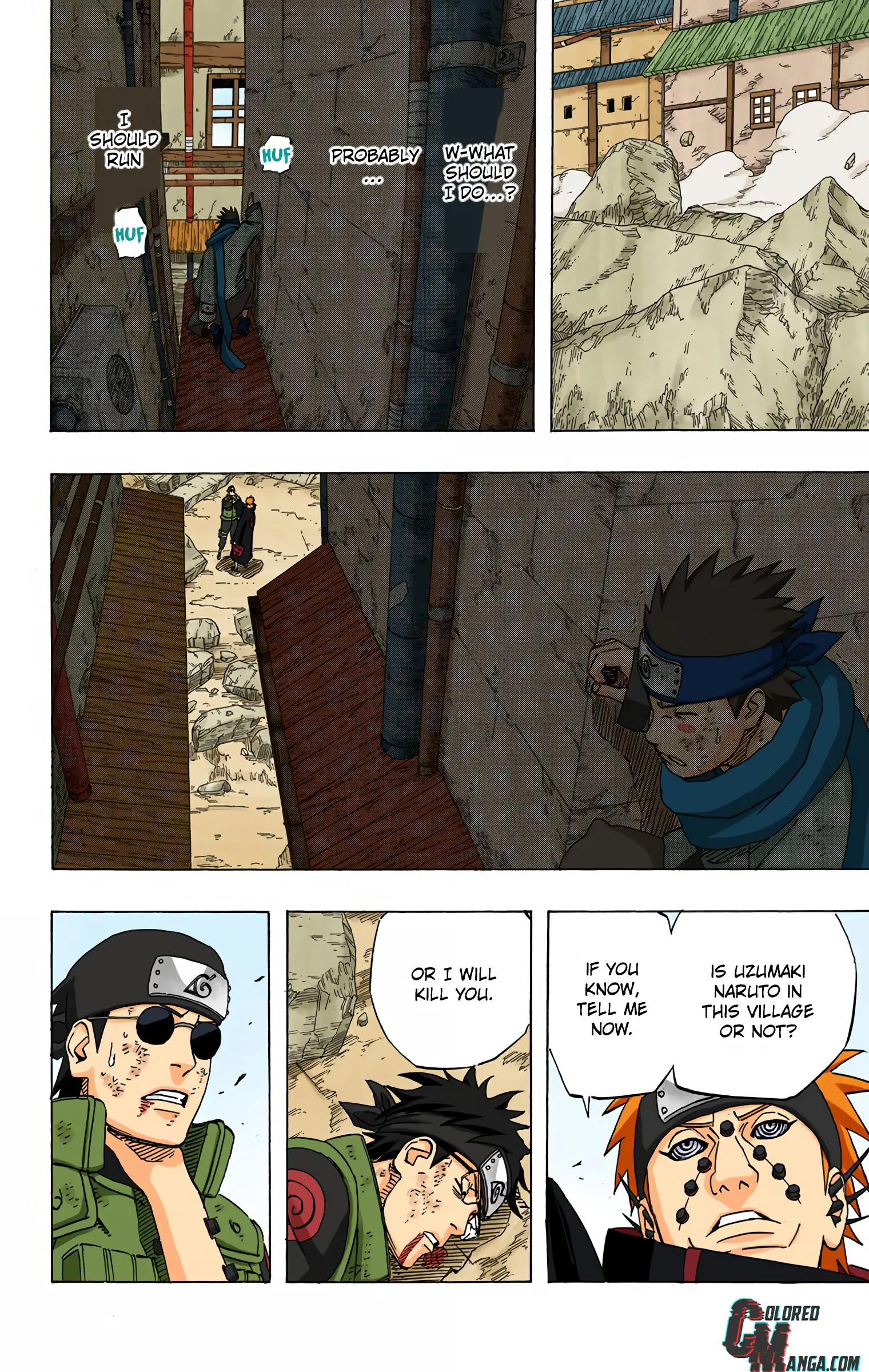Naruto Colored Manga Online, chapter 426, page 12