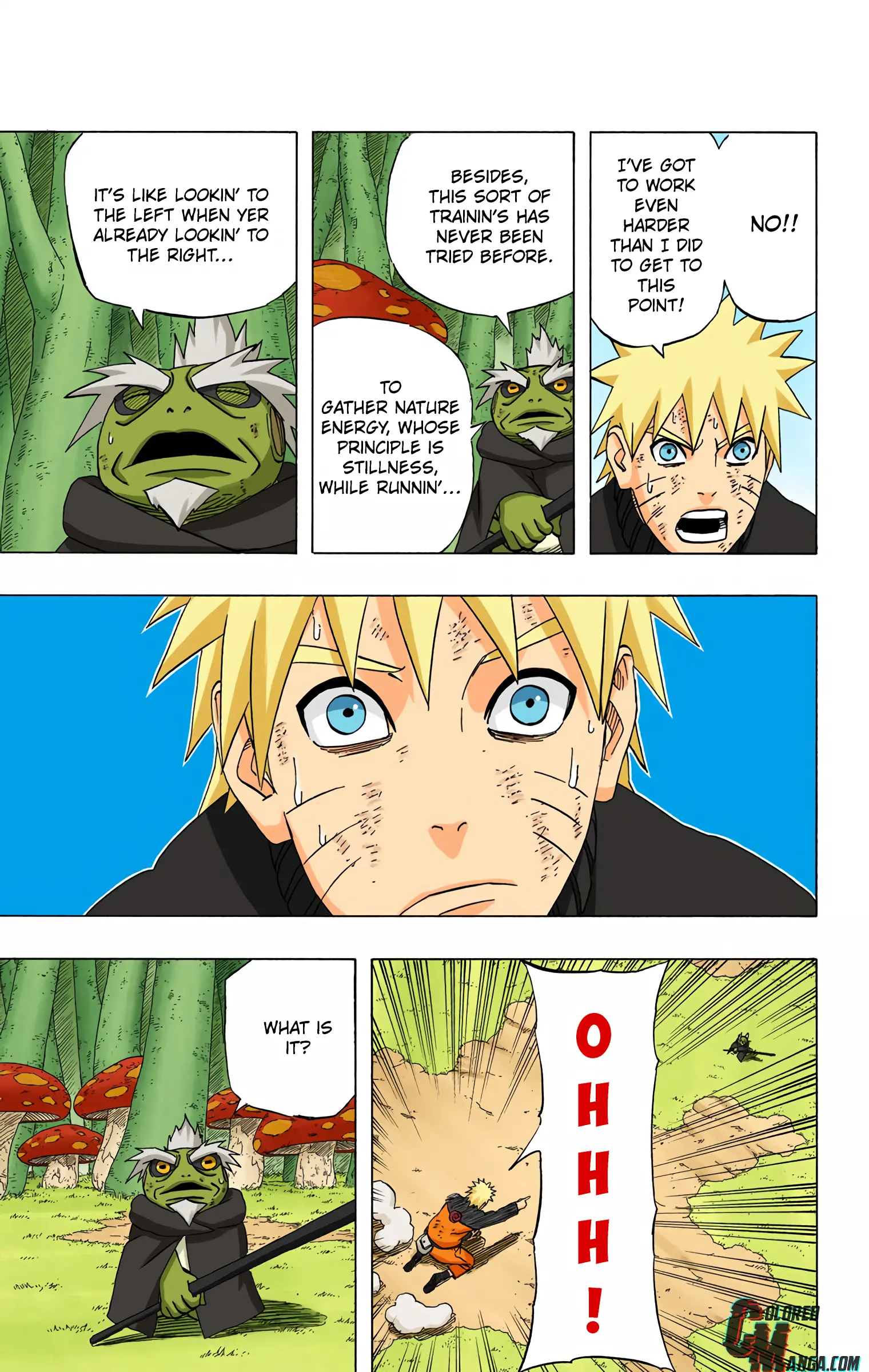 Naruto Colored Manga Online, chapter 427, page 5