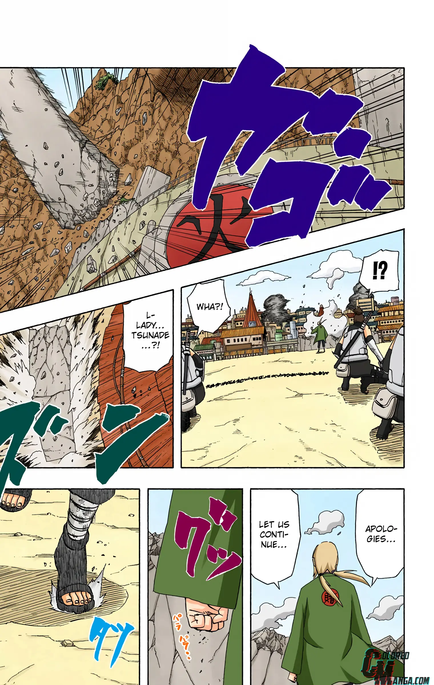 Naruto Colored Manga Online, chapter 427, page 7