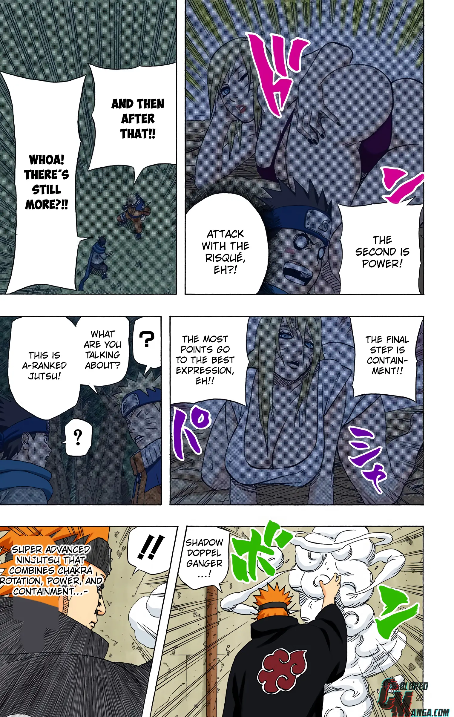 Naruto Colored Manga Online, chapter 428, page 5