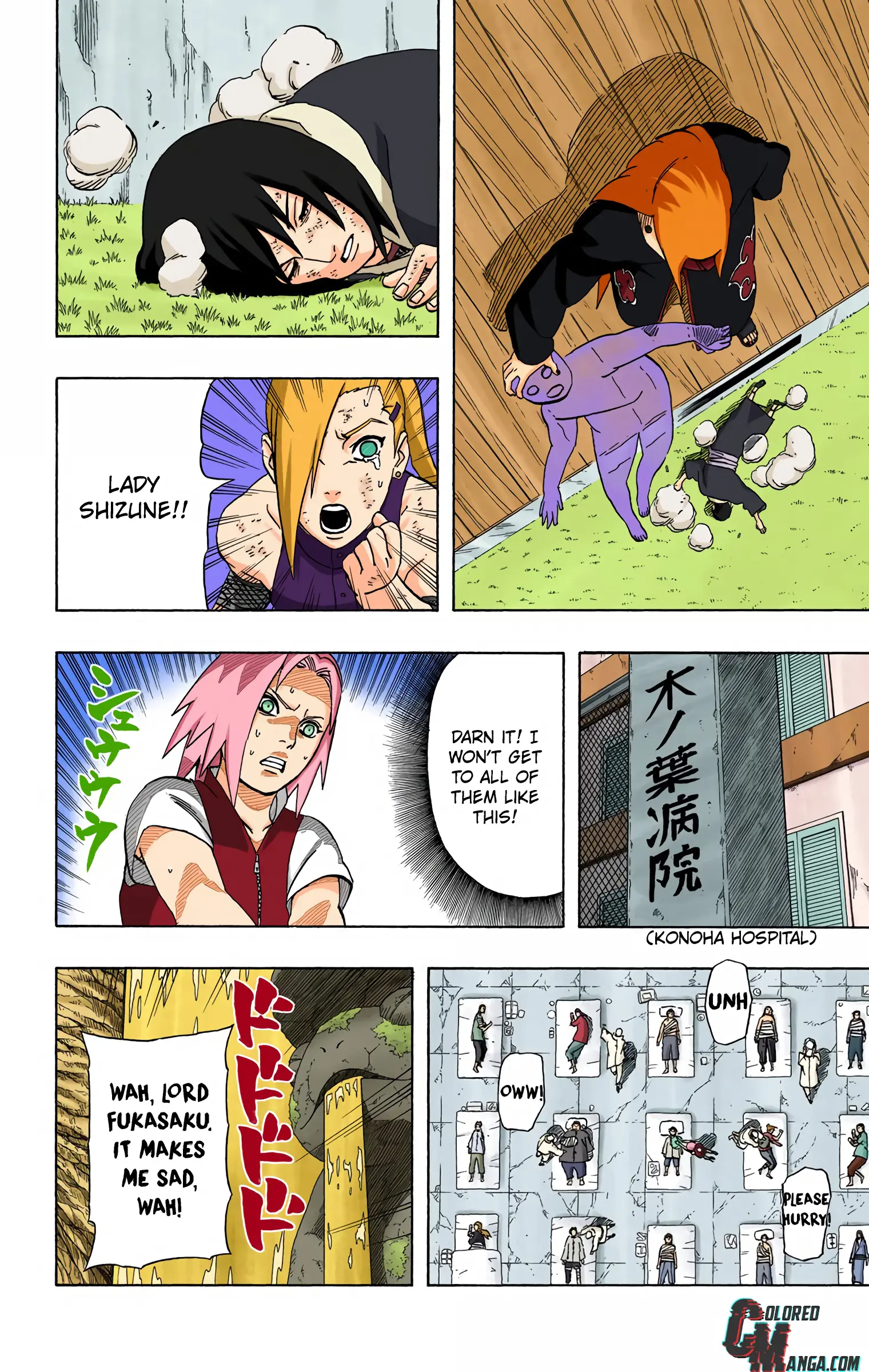 Naruto Colored Manga Online, chapter 429, page 4