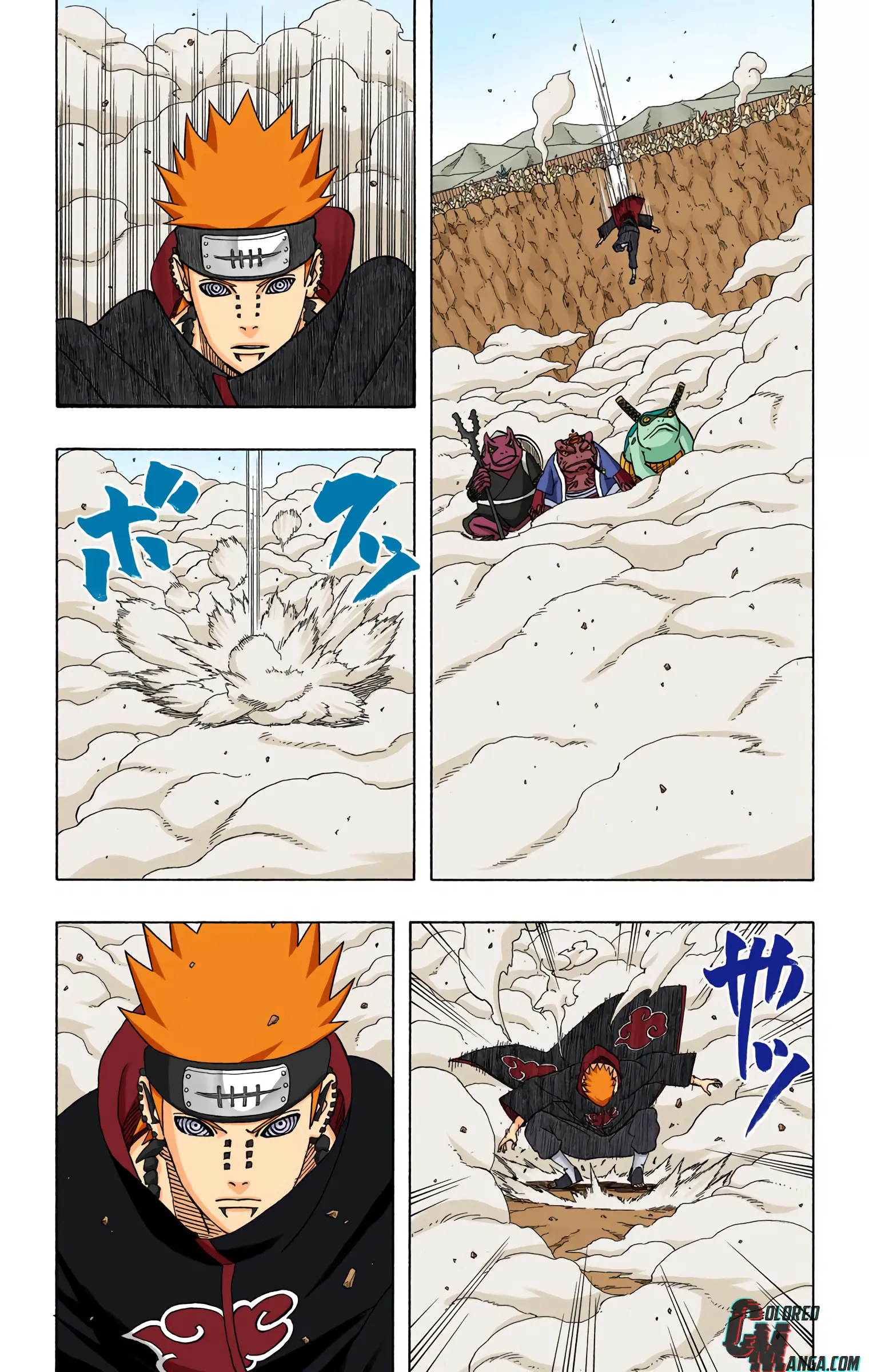 Naruto Colored Manga Online, chapter 430, page 3
