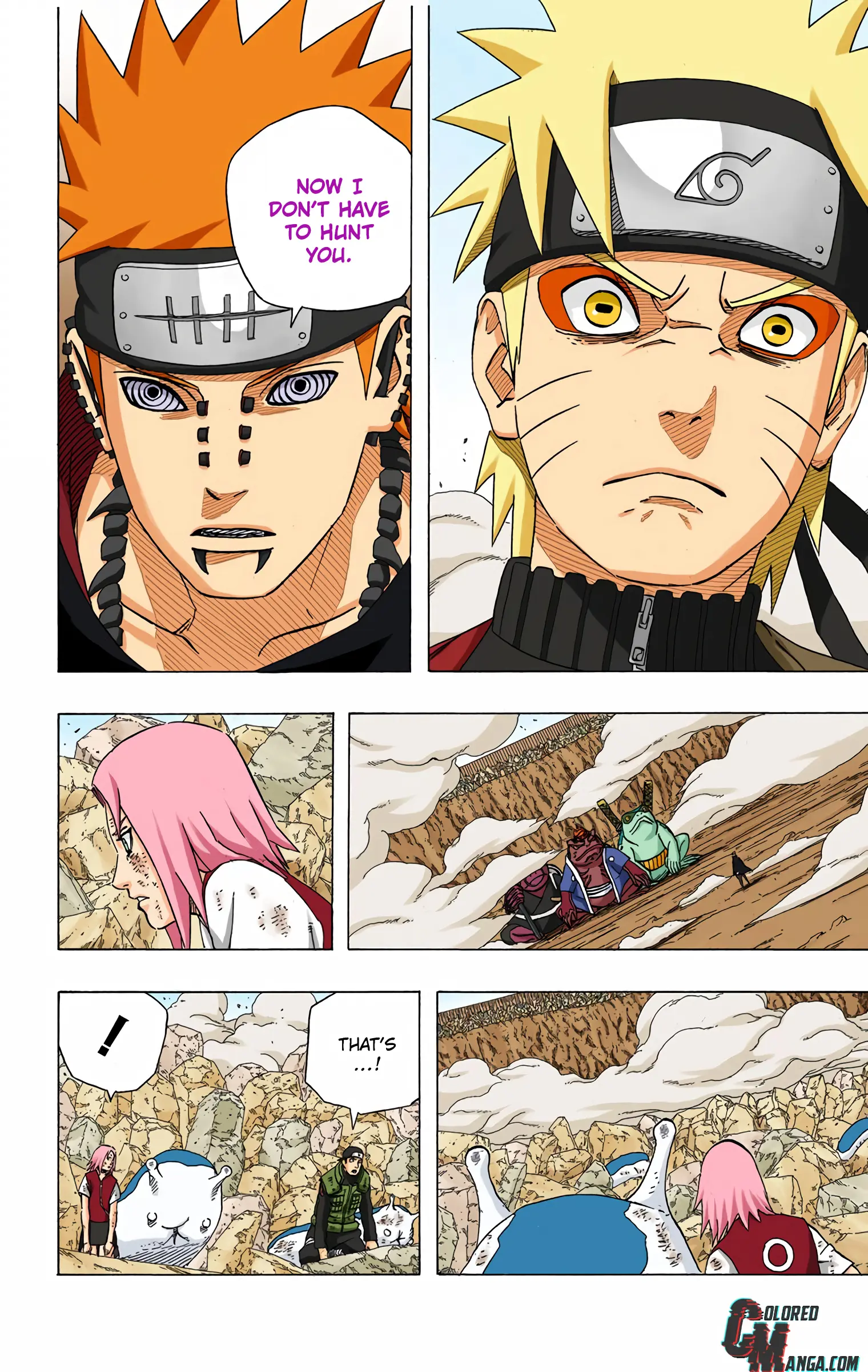 Naruto Colored Manga Online, chapter 430, page 10