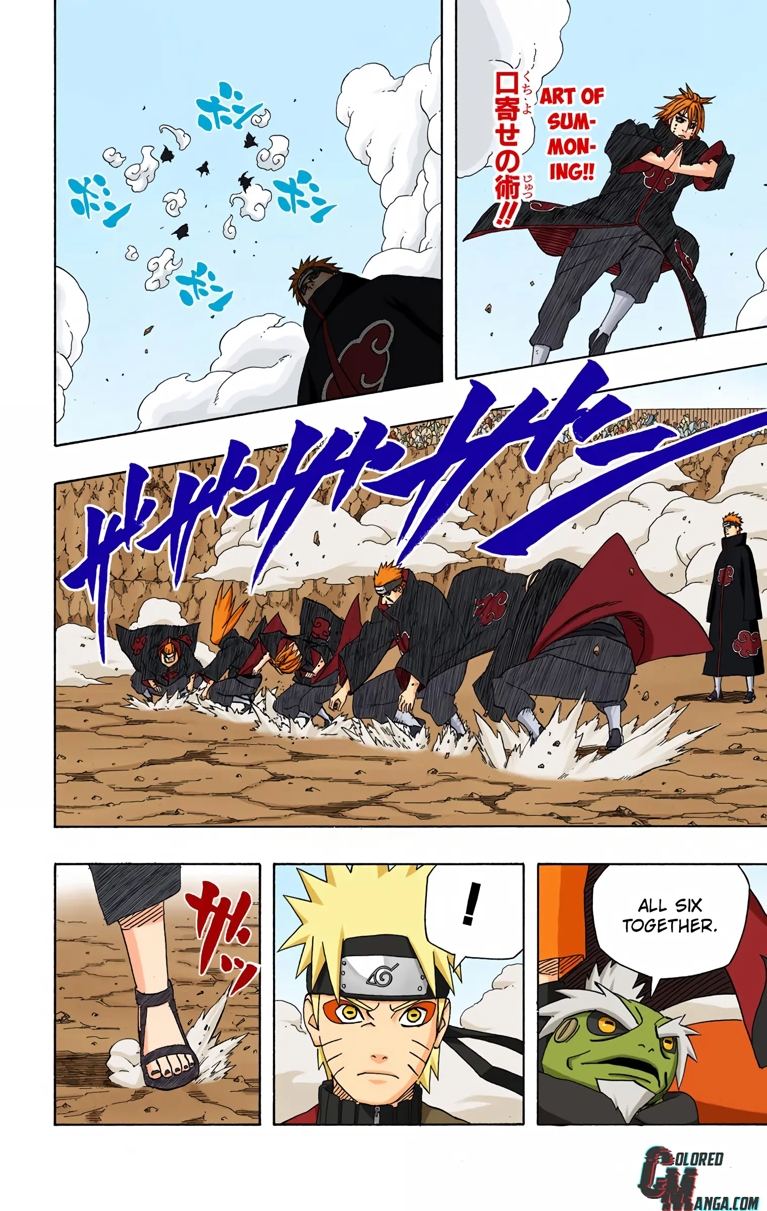 Naruto Colored Manga Online, chapter 430, page 14