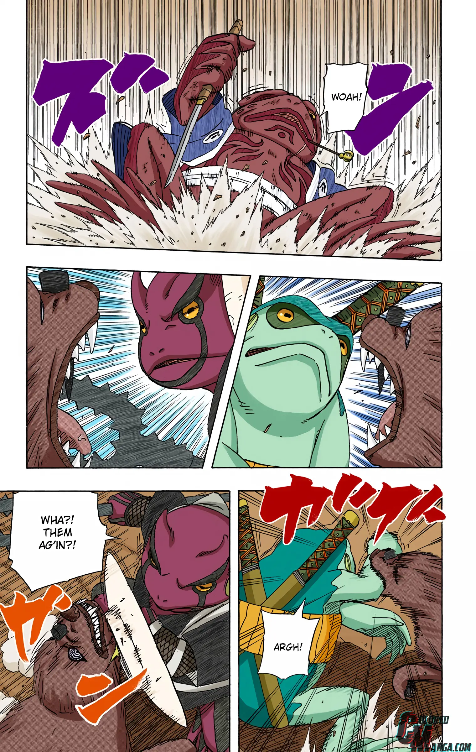 Naruto Colored Manga Online, chapter 432, page 10