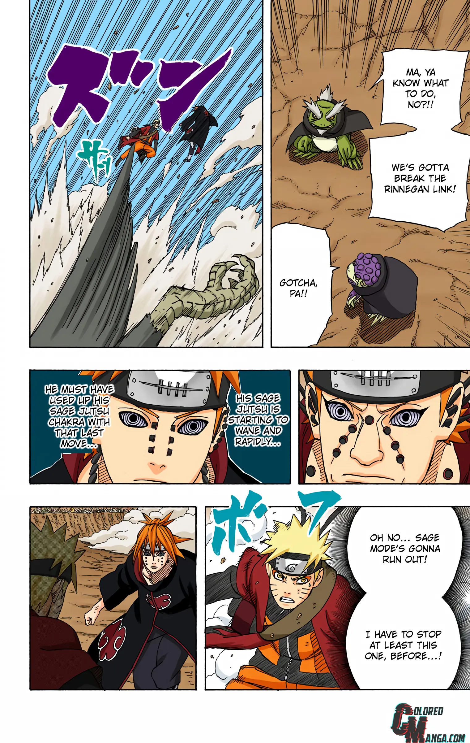 Naruto Colored Manga Online, chapter 432, page 11