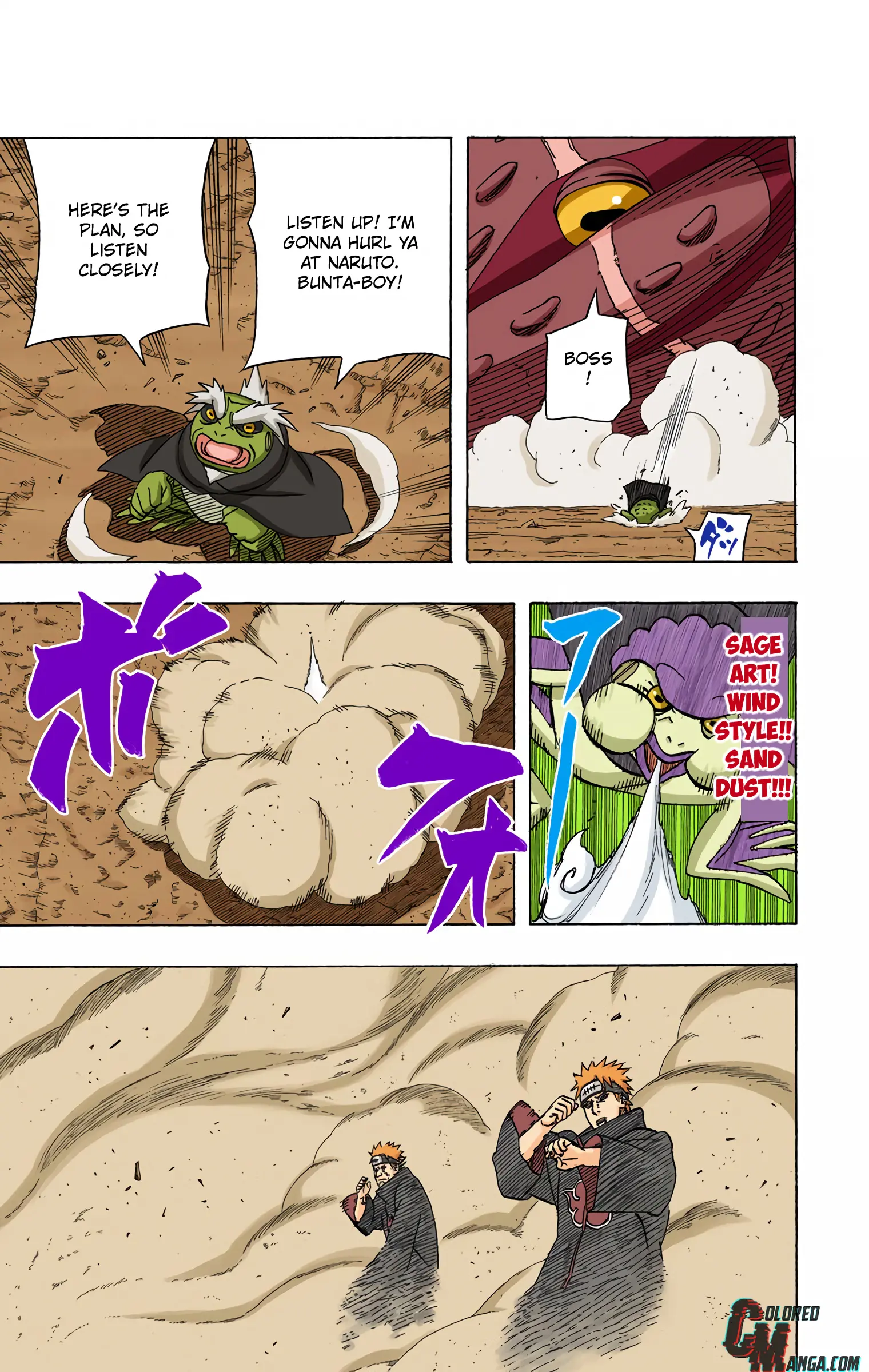 Naruto Colored Manga Online, chapter 432, page 12
