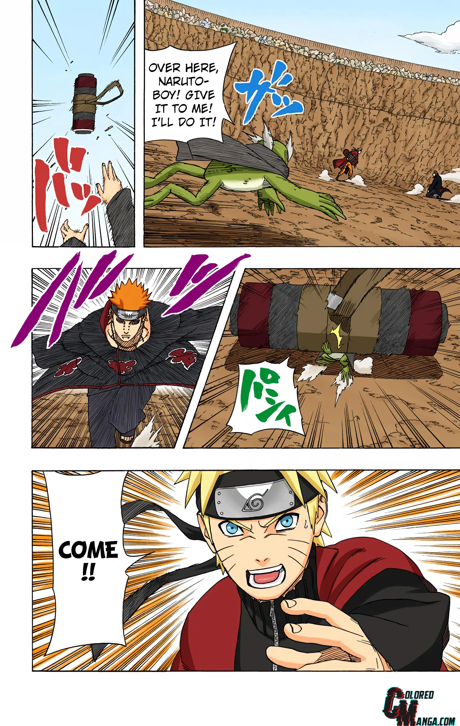 Naruto Colored Manga Online, chapter 433, page 10