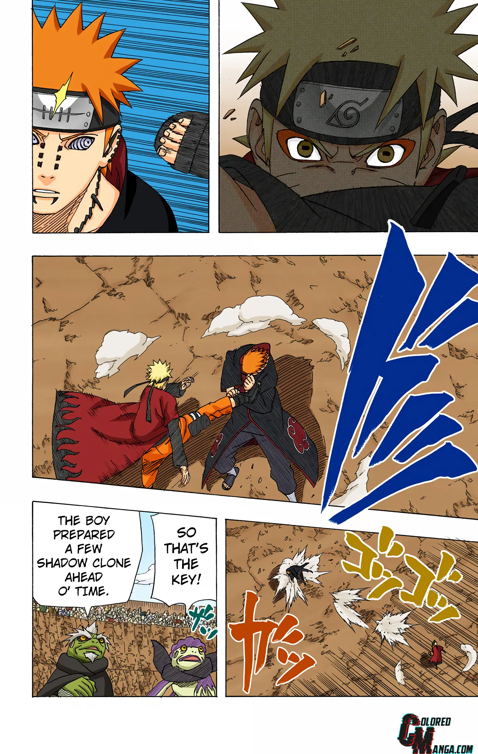 Naruto Colored Manga Online, chapter 433, page 14