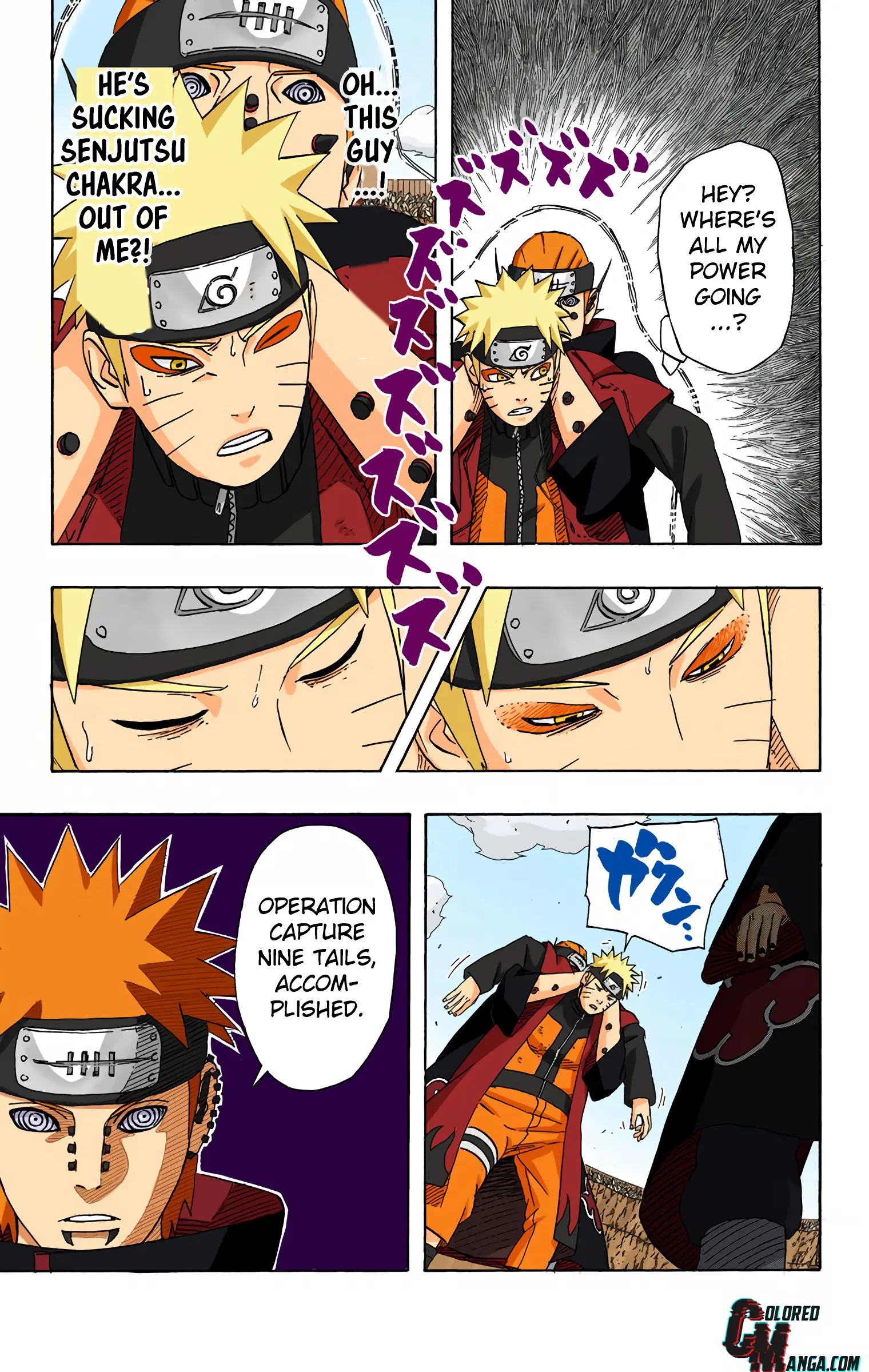 Naruto Colored Manga Online, chapter 434, page 19
