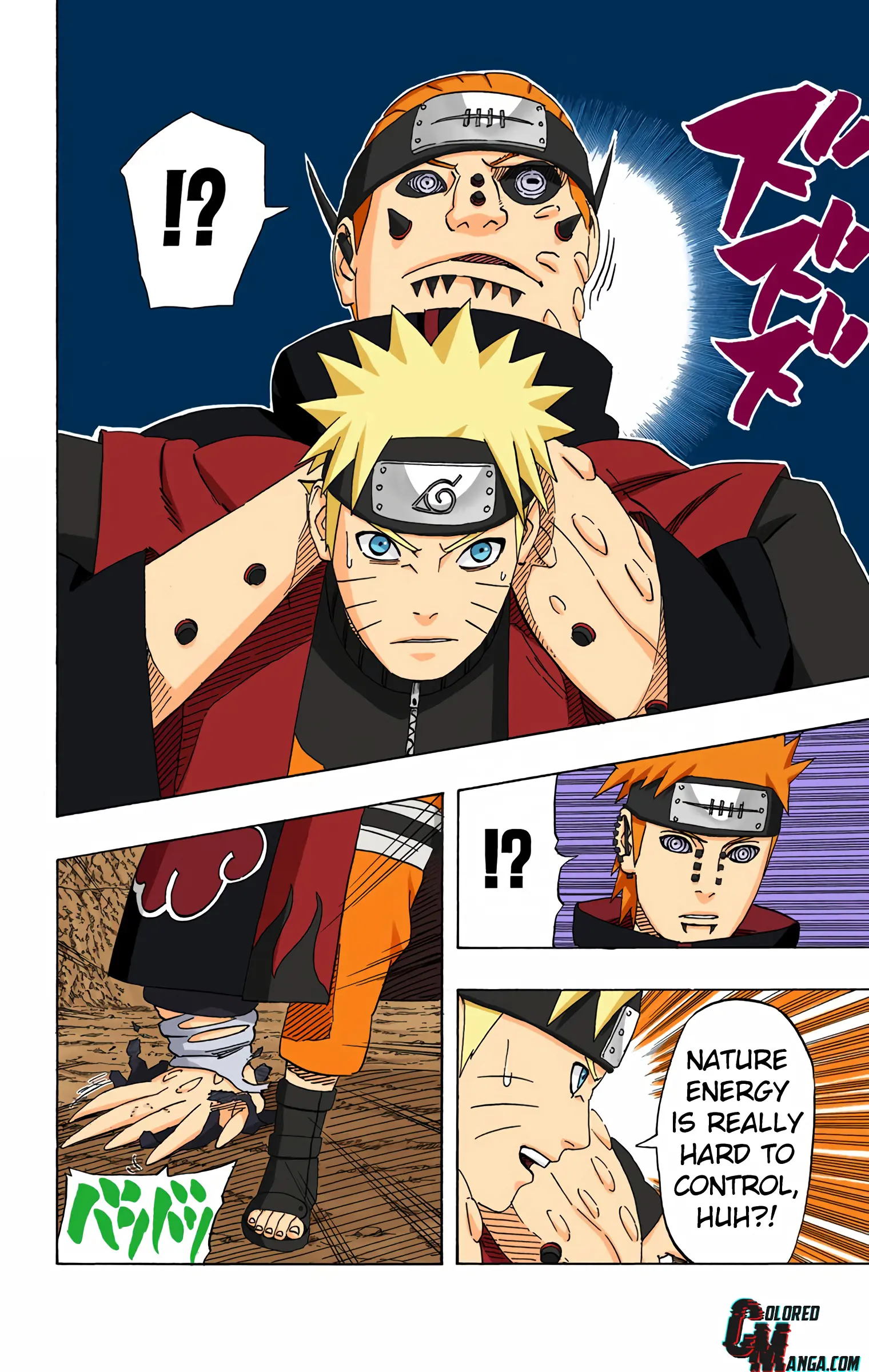 Naruto Colored Manga Online, chapter 435, page 4