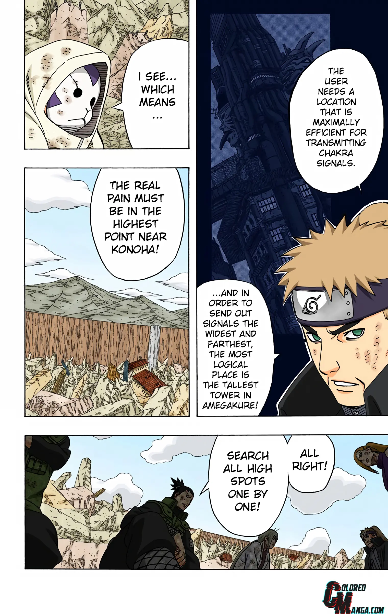 Naruto Colored Manga Online, chapter 436, page 4