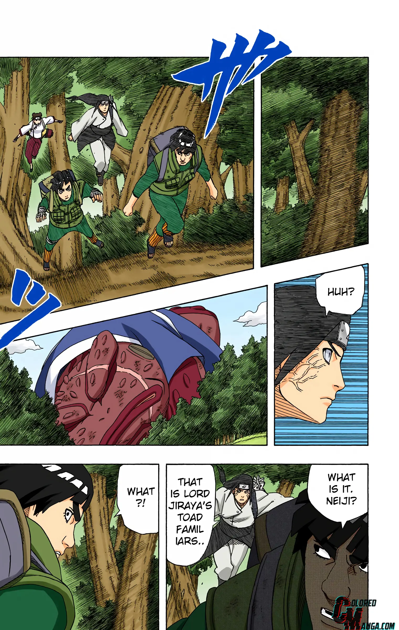 Naruto Colored Manga Online, chapter 437, page 5