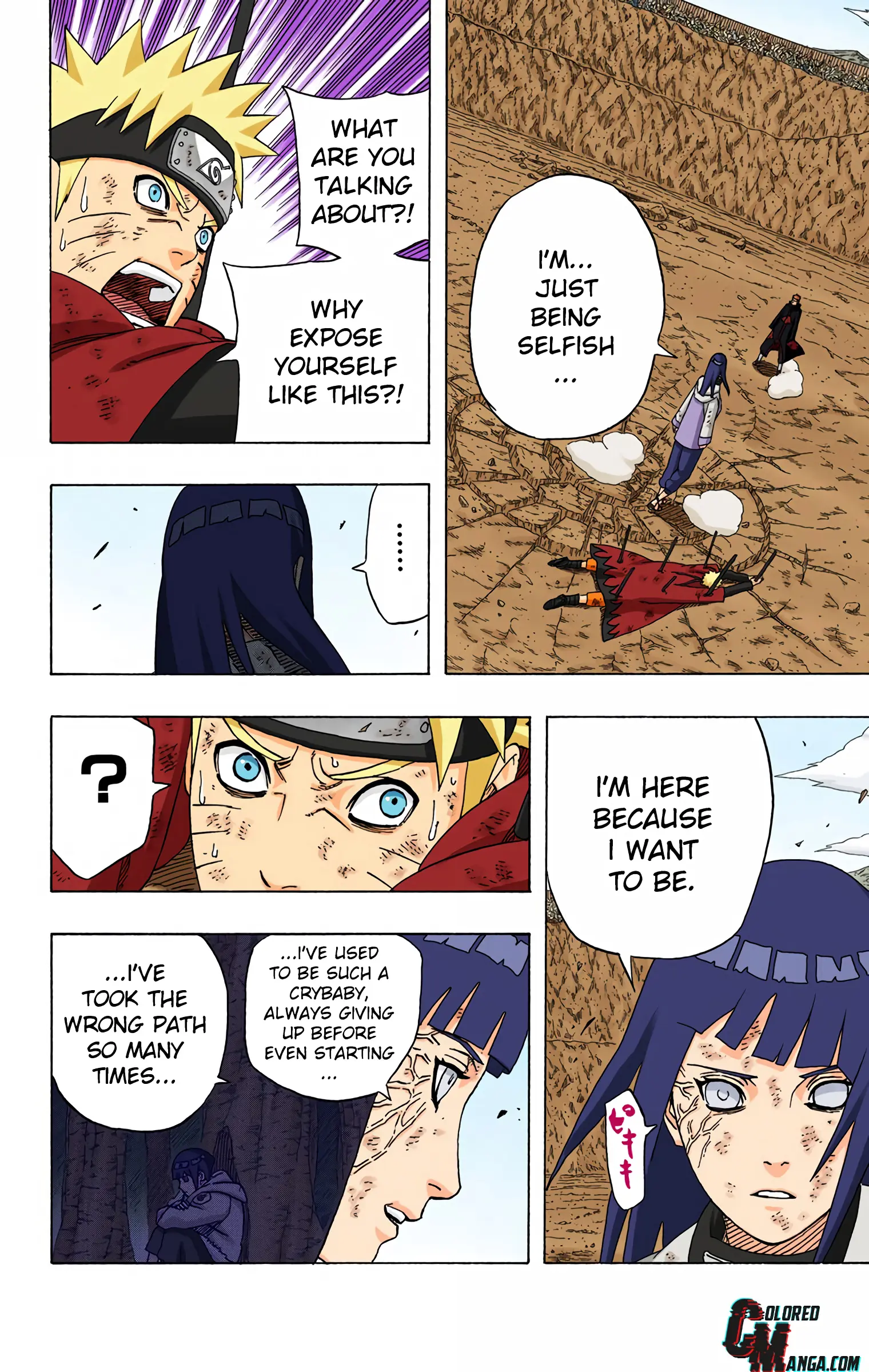Naruto Colored Manga Online, chapter 437, page 10