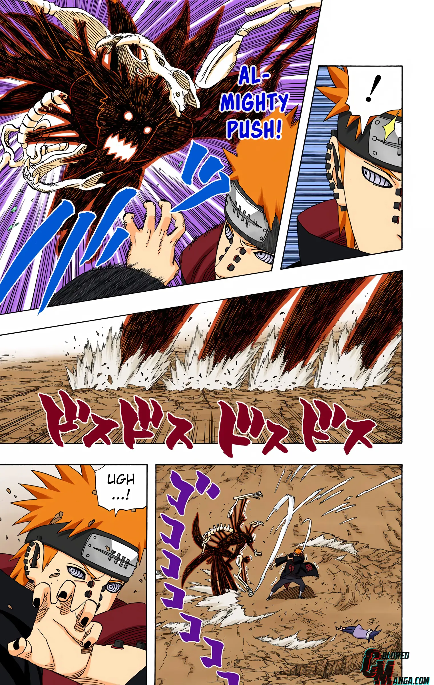 Naruto Colored Manga Online, chapter 438, page 5
