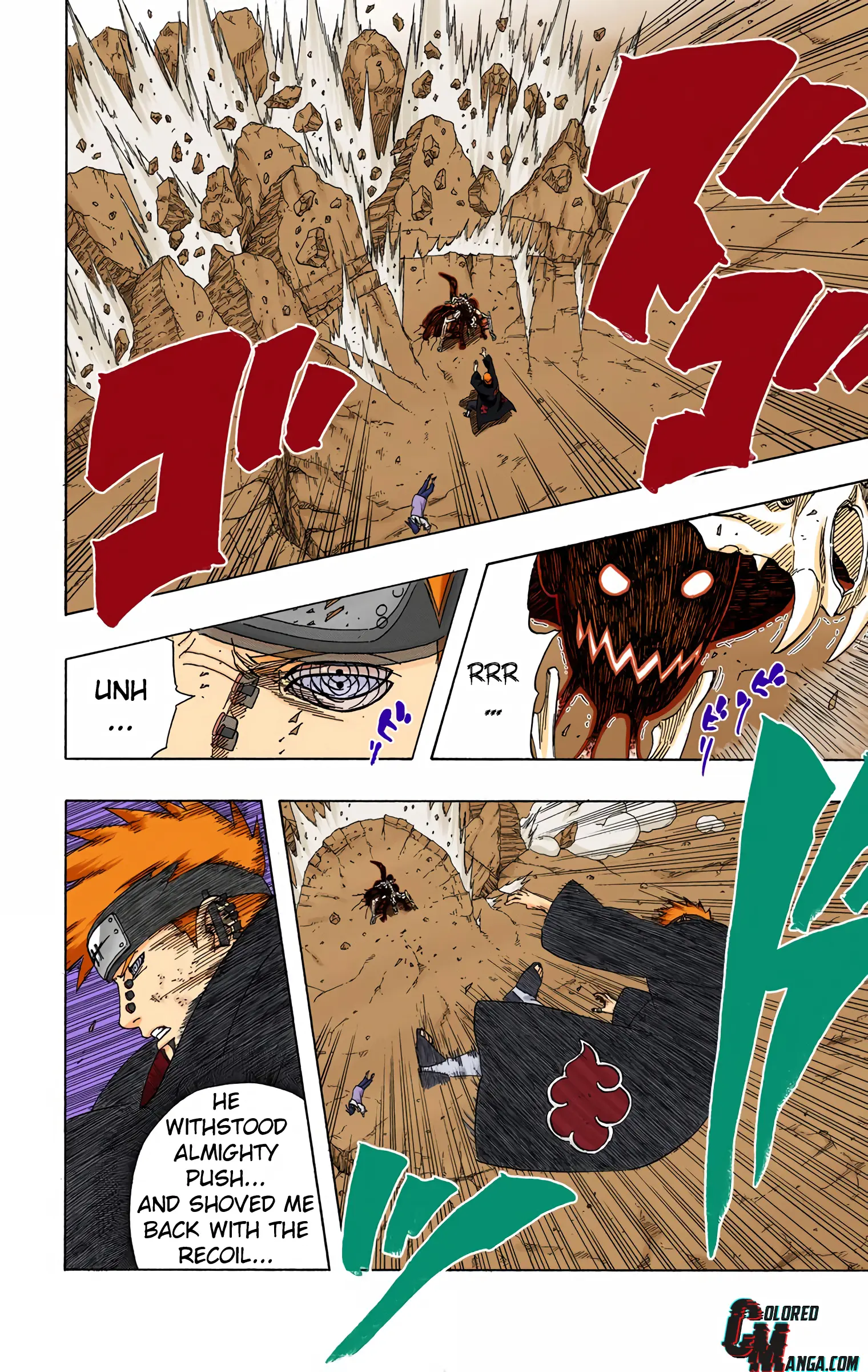 Naruto Colored Manga Online, chapter 438, page 6