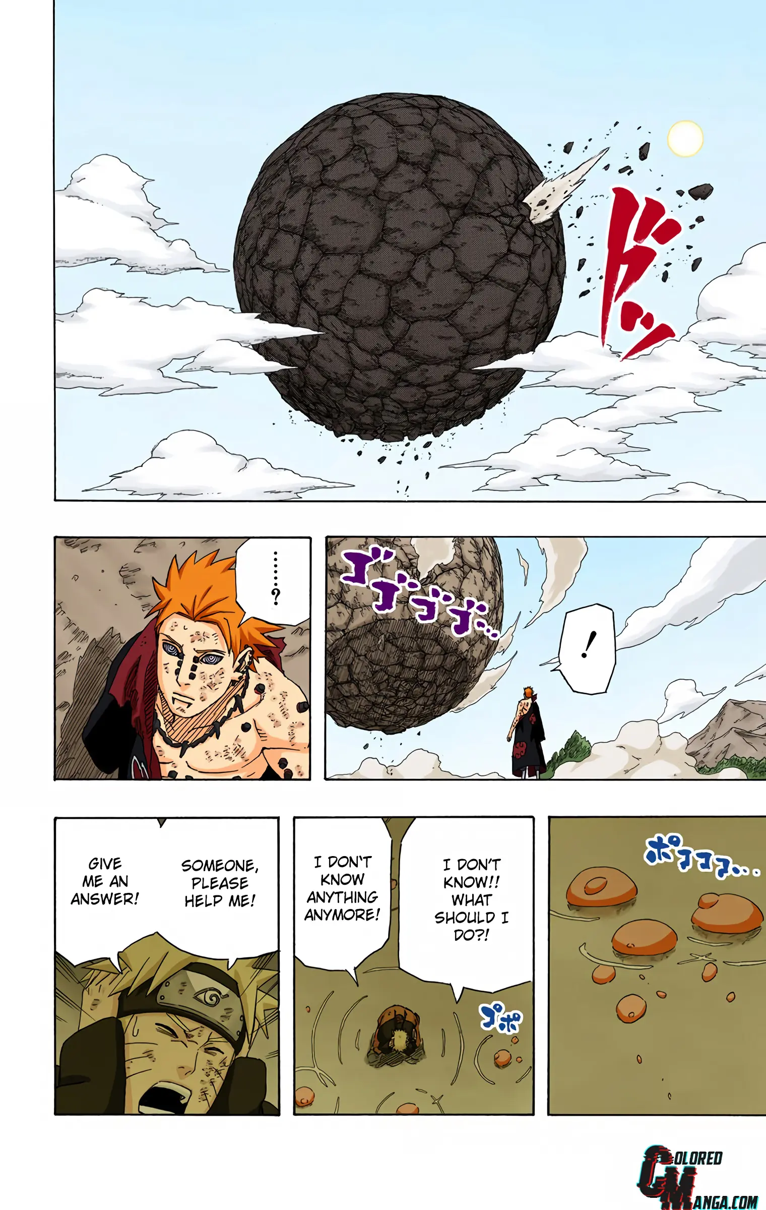 Naruto Colored Manga Online, chapter 439, page 9