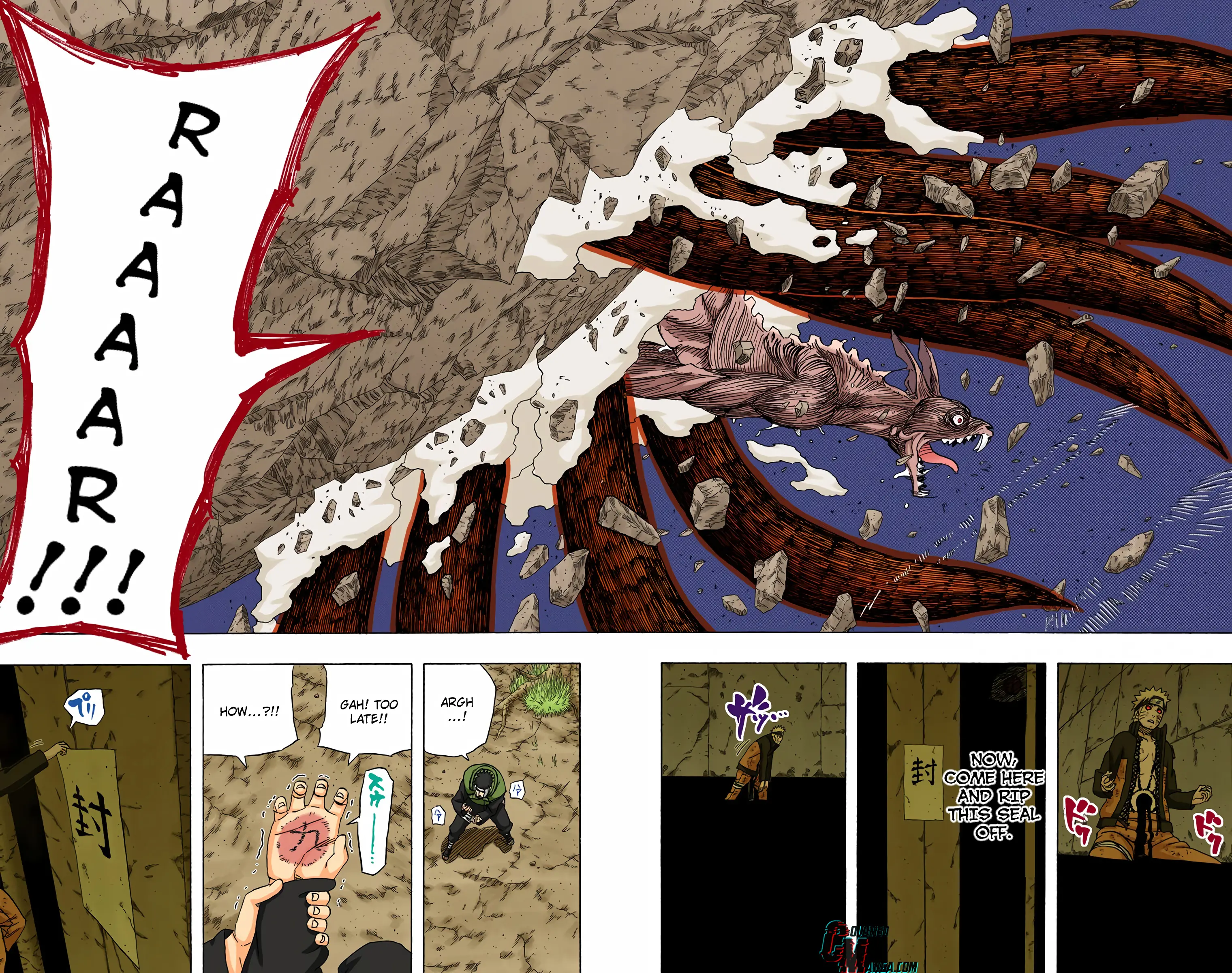 Naruto Colored Manga Online, chapter 439, page 14