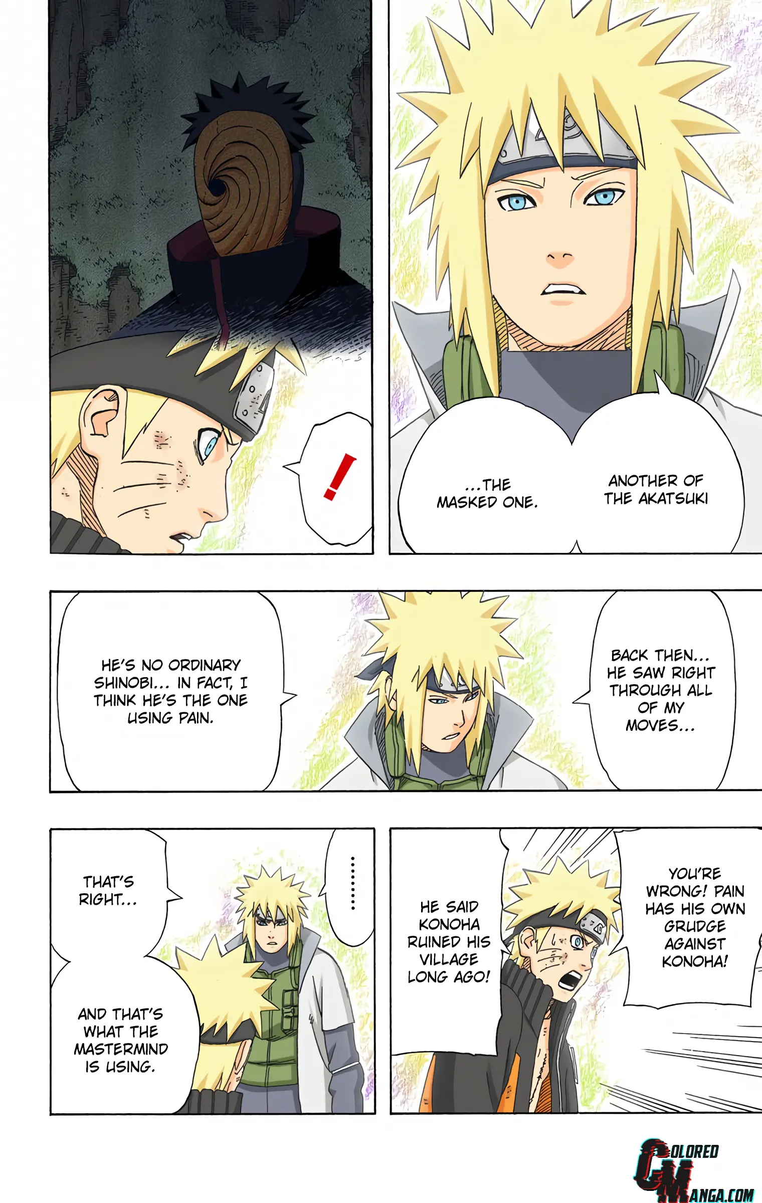 Naruto Colored Manga Online, chapter 440, page 10