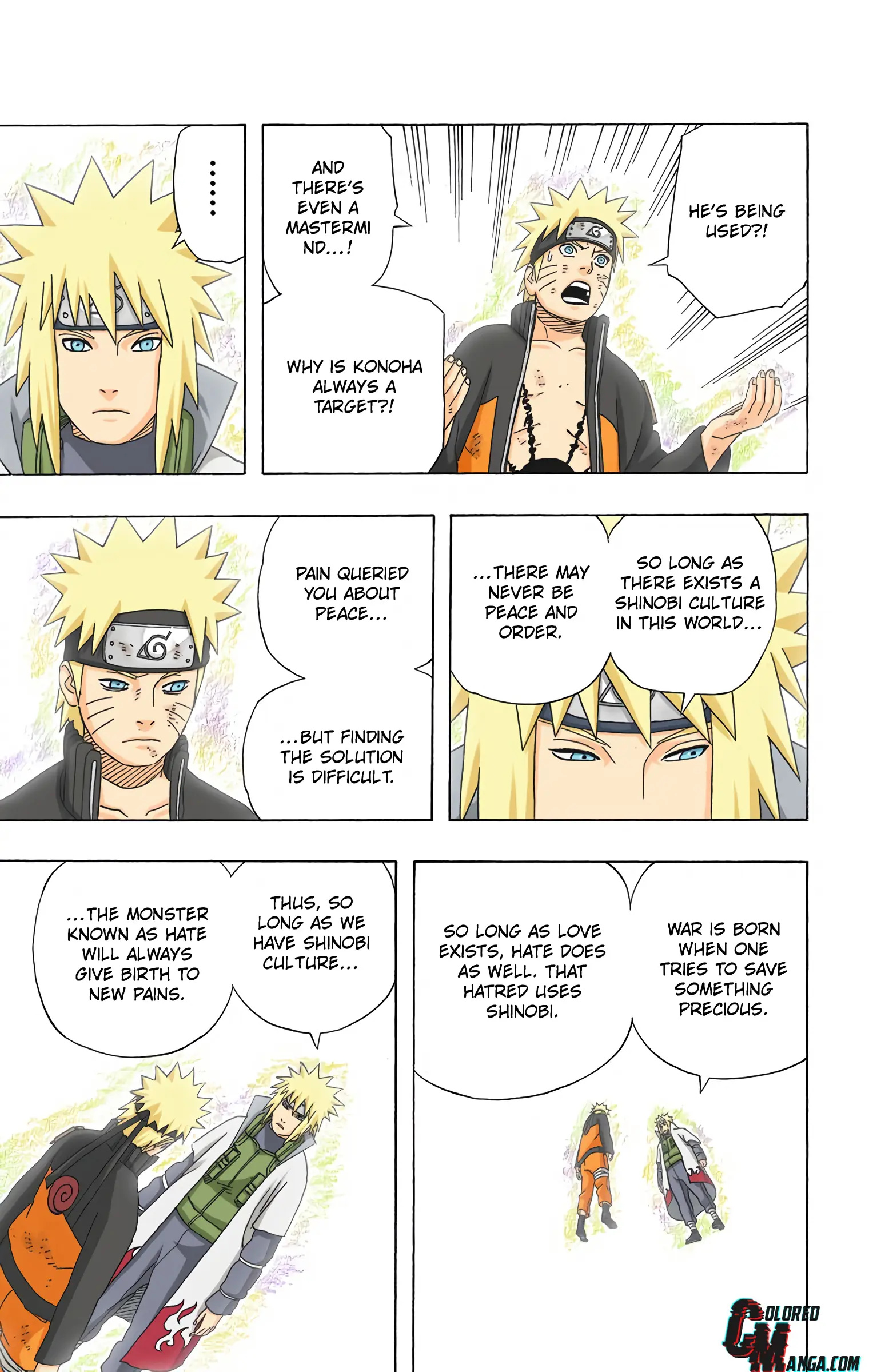 Naruto Colored Manga Online, chapter 440, page 11