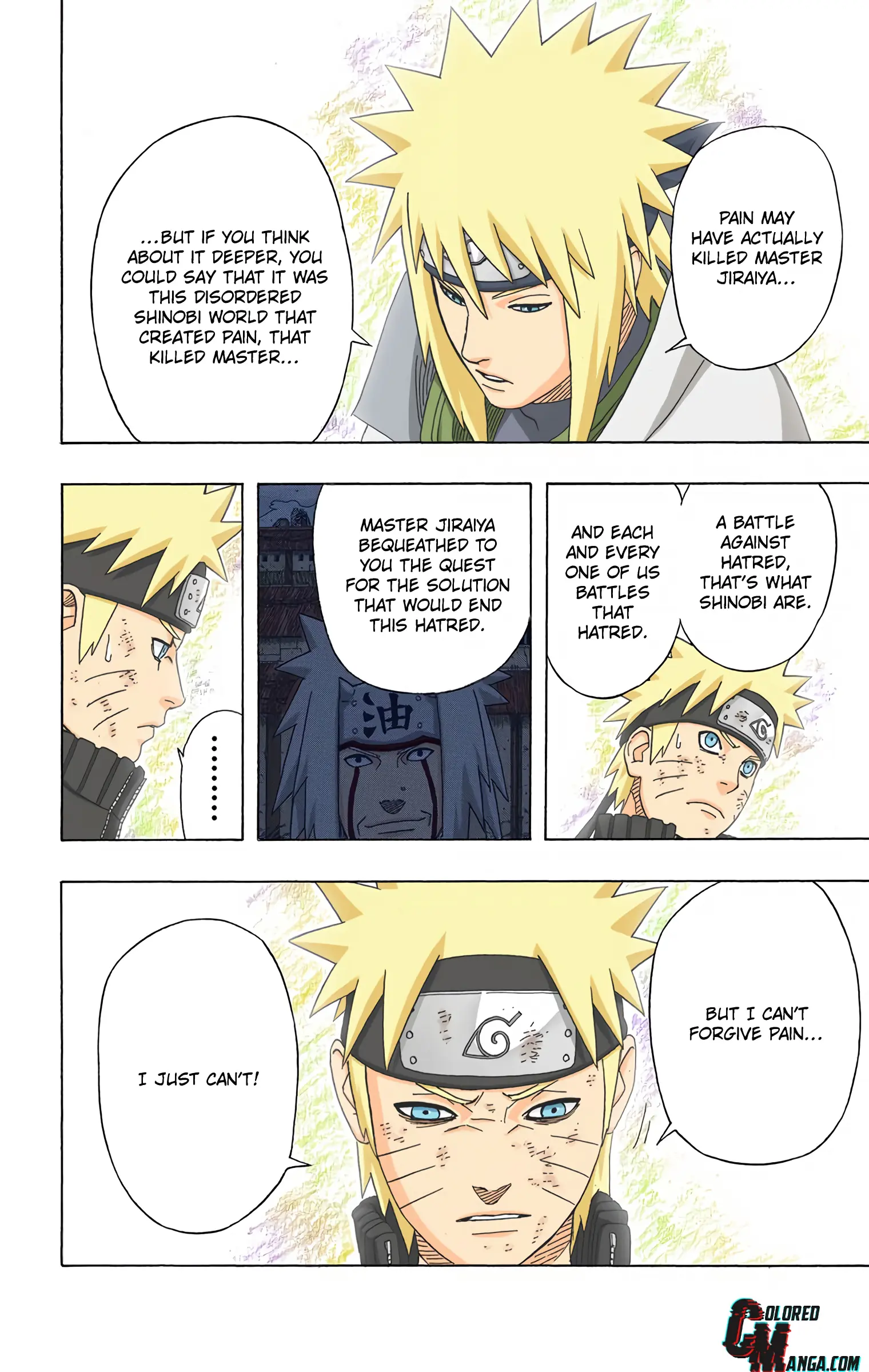 Naruto Colored Manga Online, chapter 440, page 12