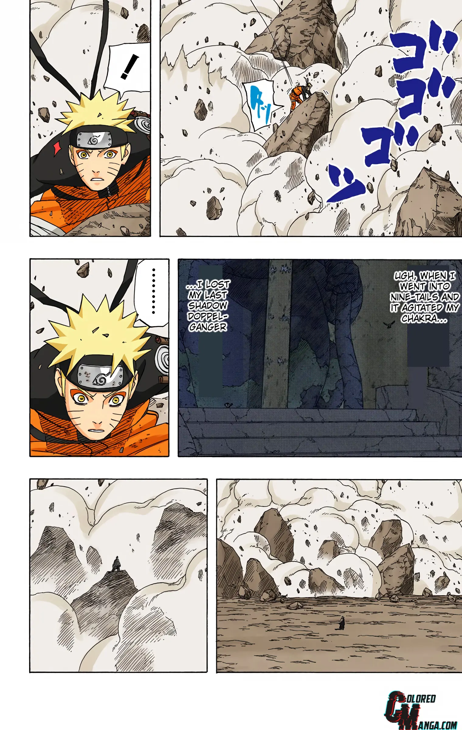 Naruto Colored Manga Online, chapter 441, page 4