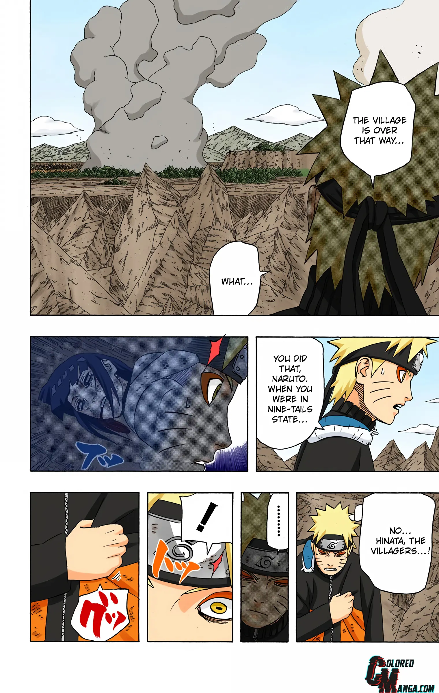Naruto Colored Manga Online, chapter 441, page 6