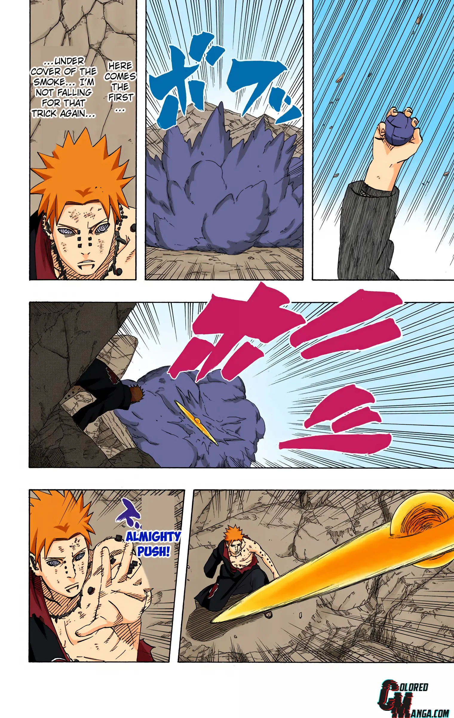 Naruto Colored Manga Online, chapter 441, page 16