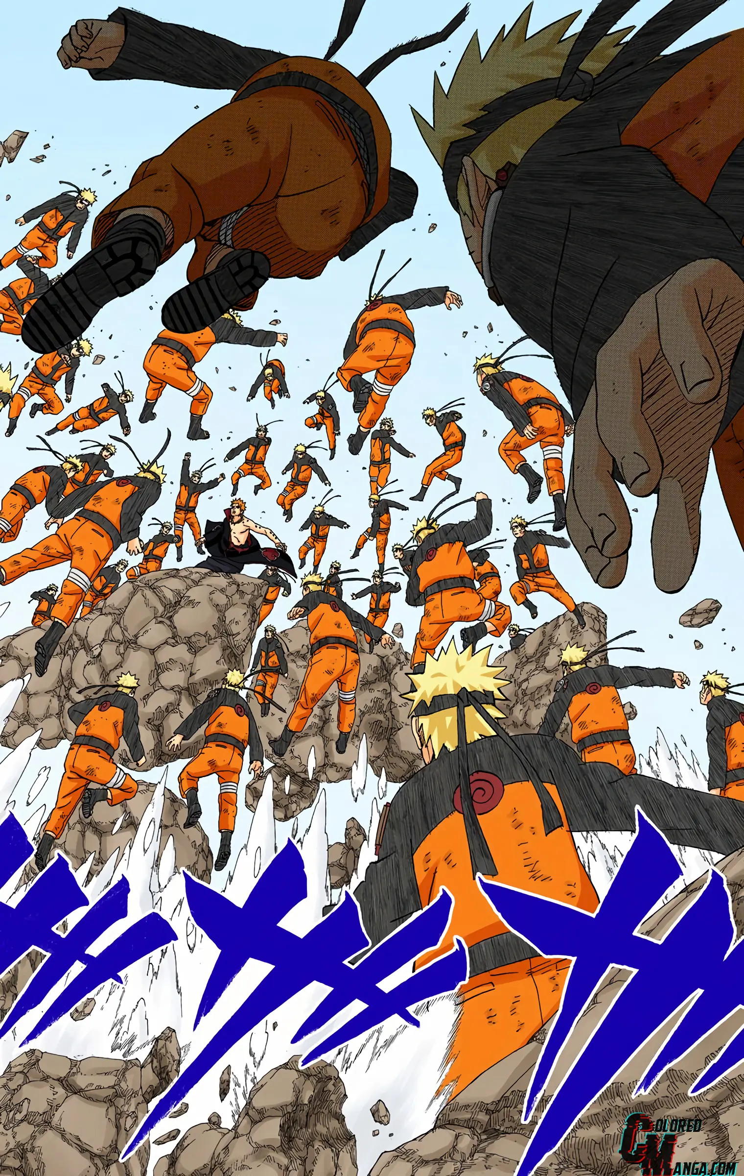 Naruto Colored Manga Online, chapter 442, page 11
