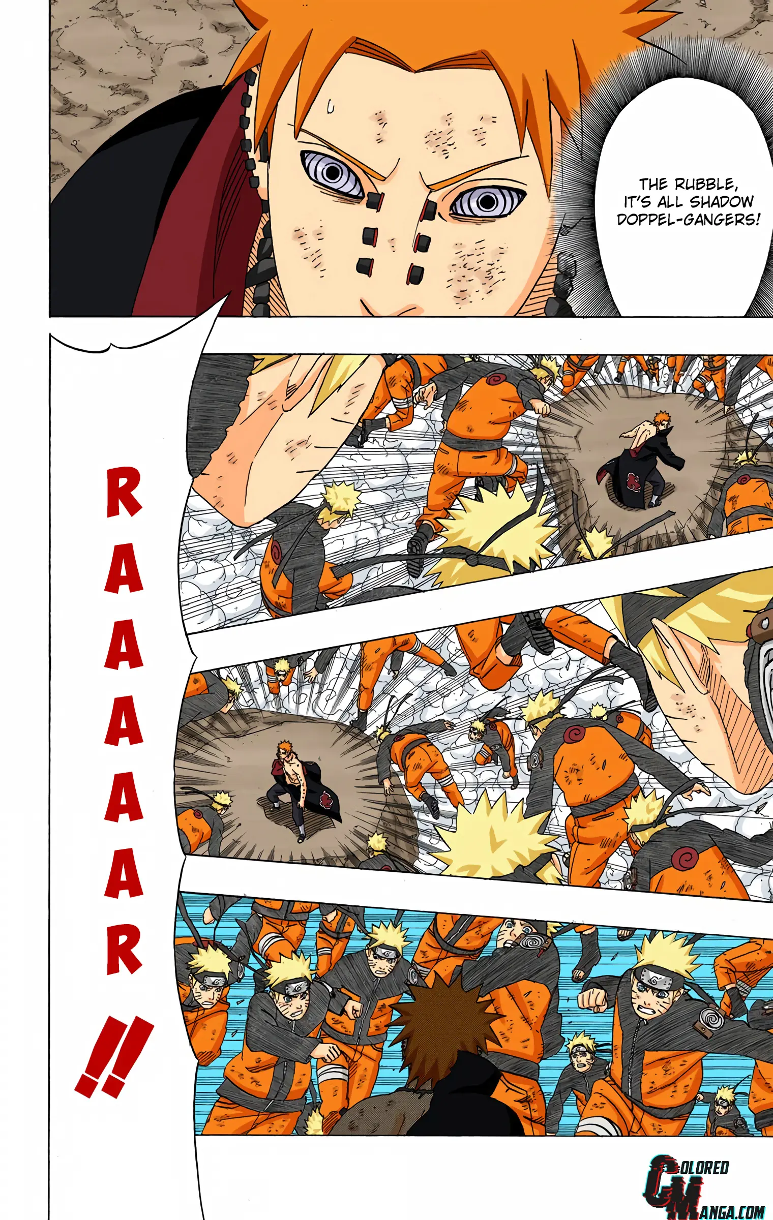 Naruto Colored Manga Online, chapter 442, page 13