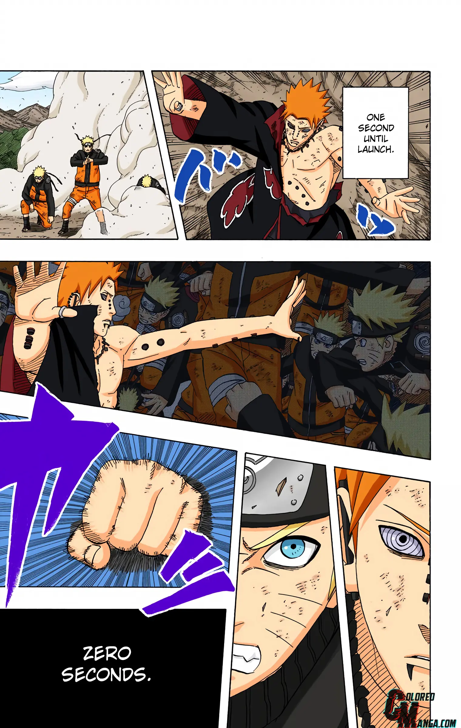 Naruto Colored Manga Online, chapter 442, page 14