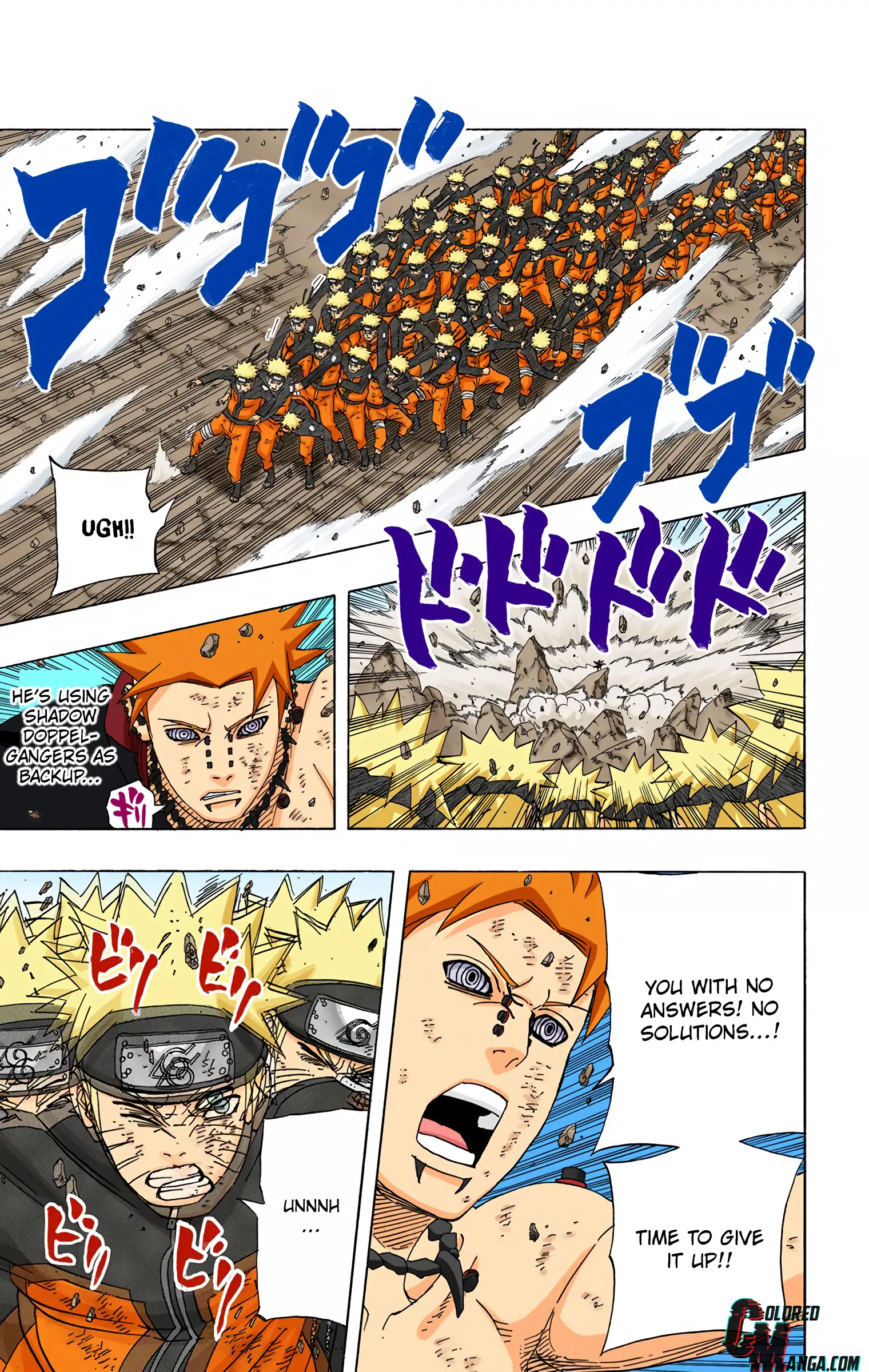 Naruto Colored Manga Online, chapter 442, page 16