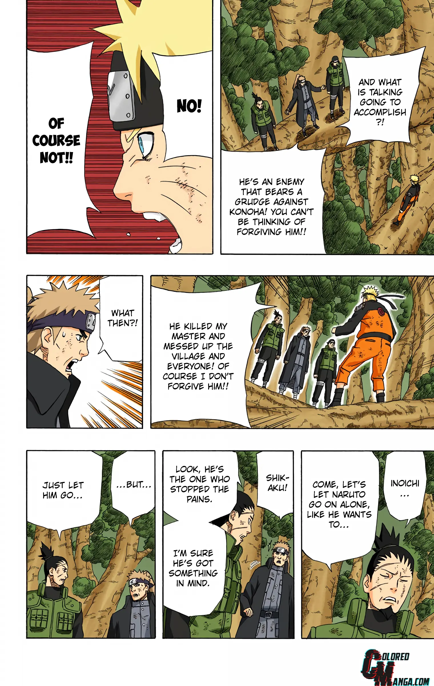 Naruto Colored Manga Online, chapter 443, page 20