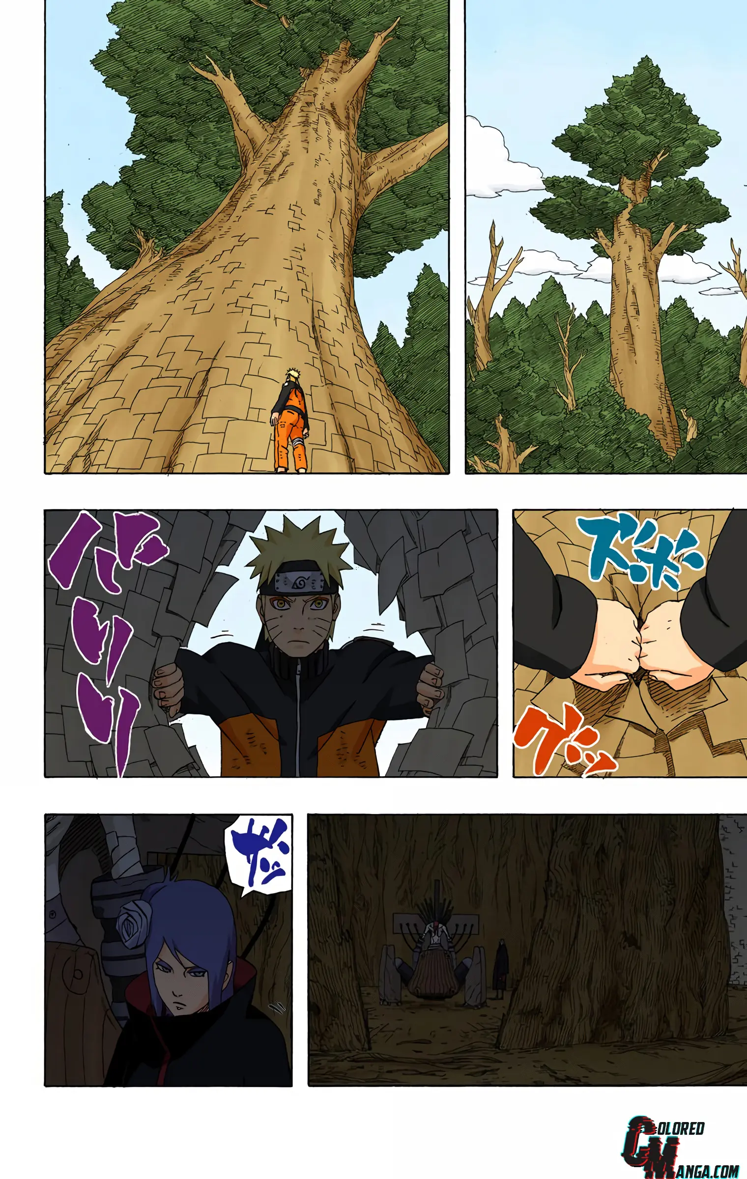 Naruto Colored Manga Online, chapter 443, page 22