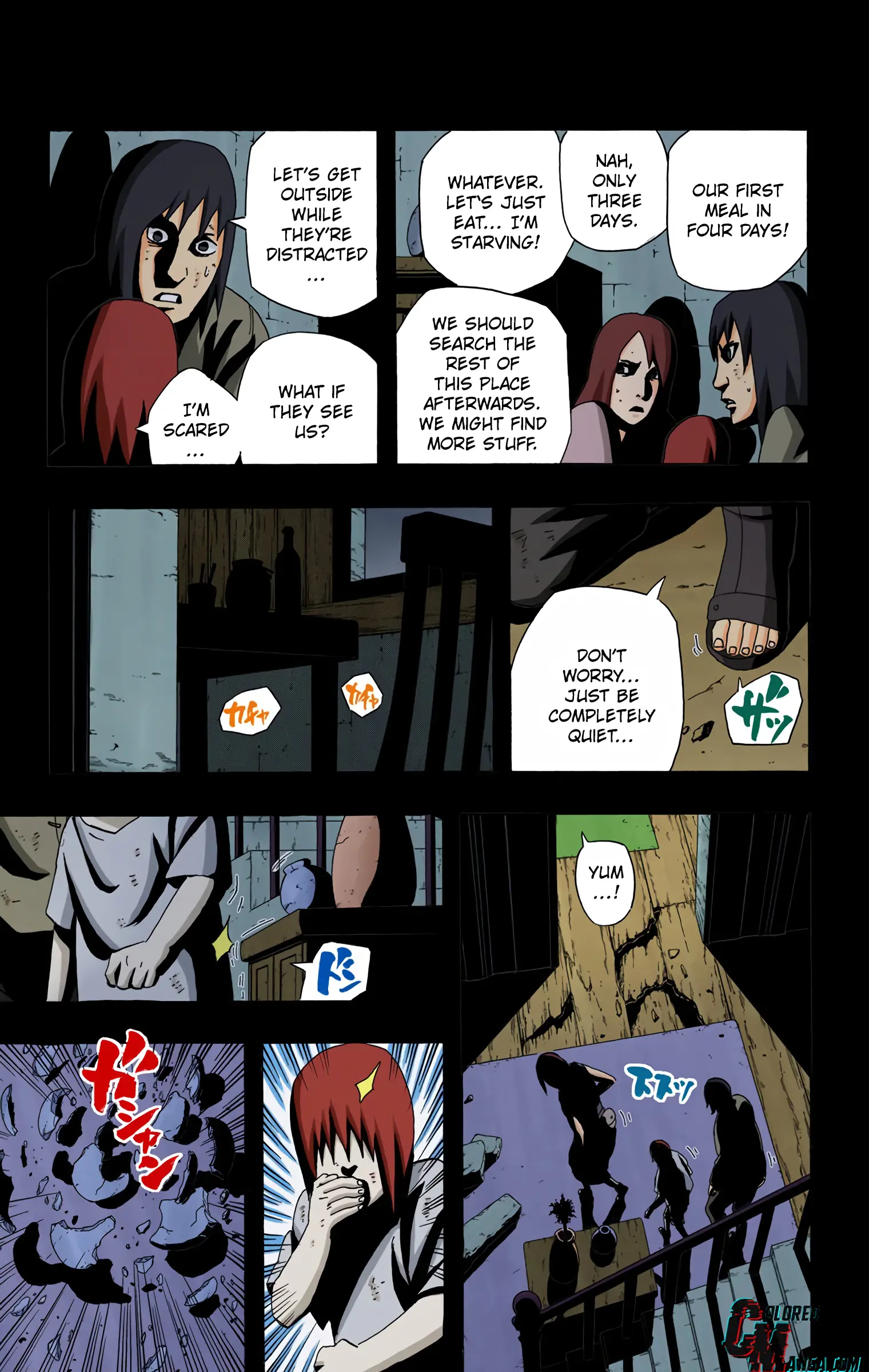 Naruto Colored Manga Online, chapter 444, page 13