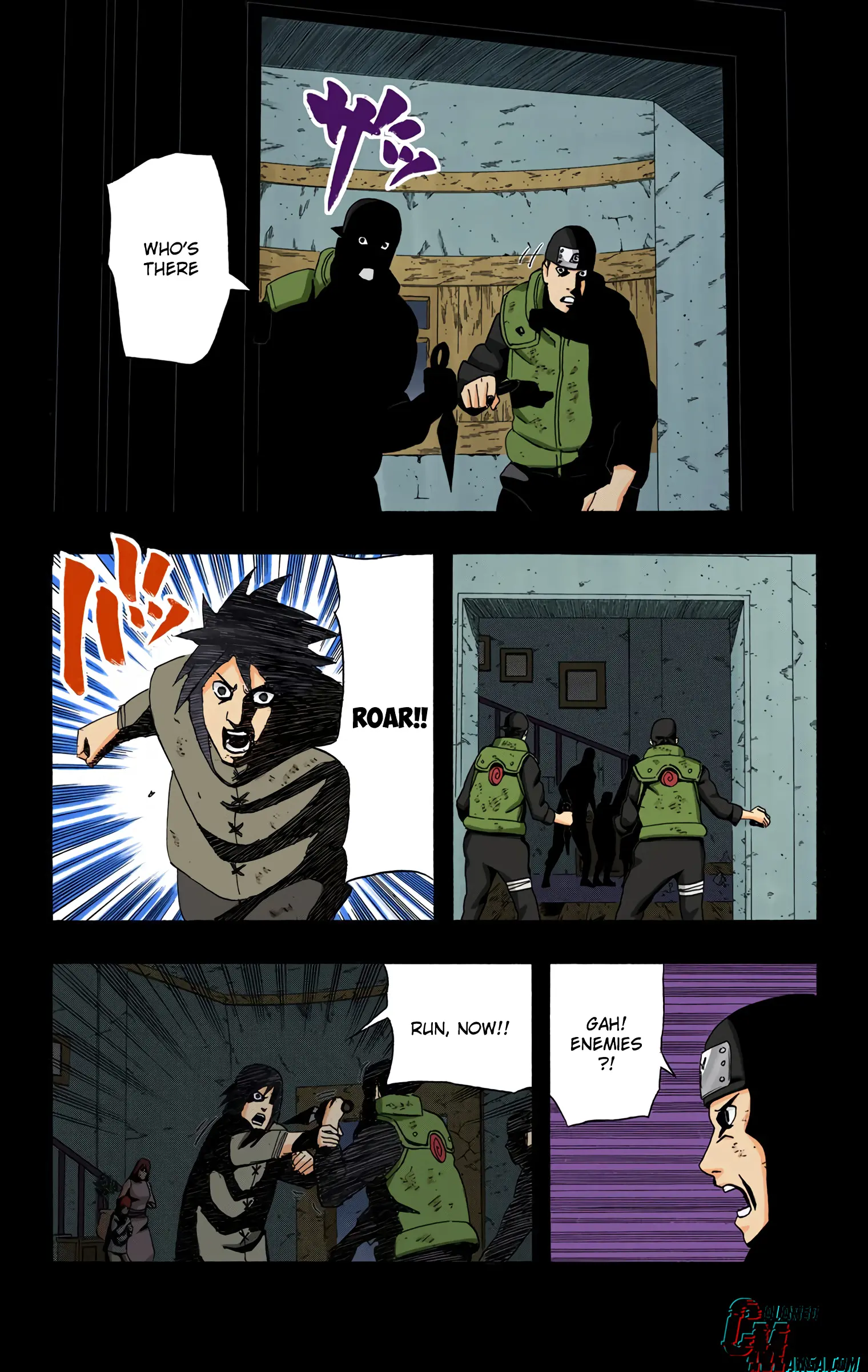 Naruto Colored Manga Online, chapter 444, page 14