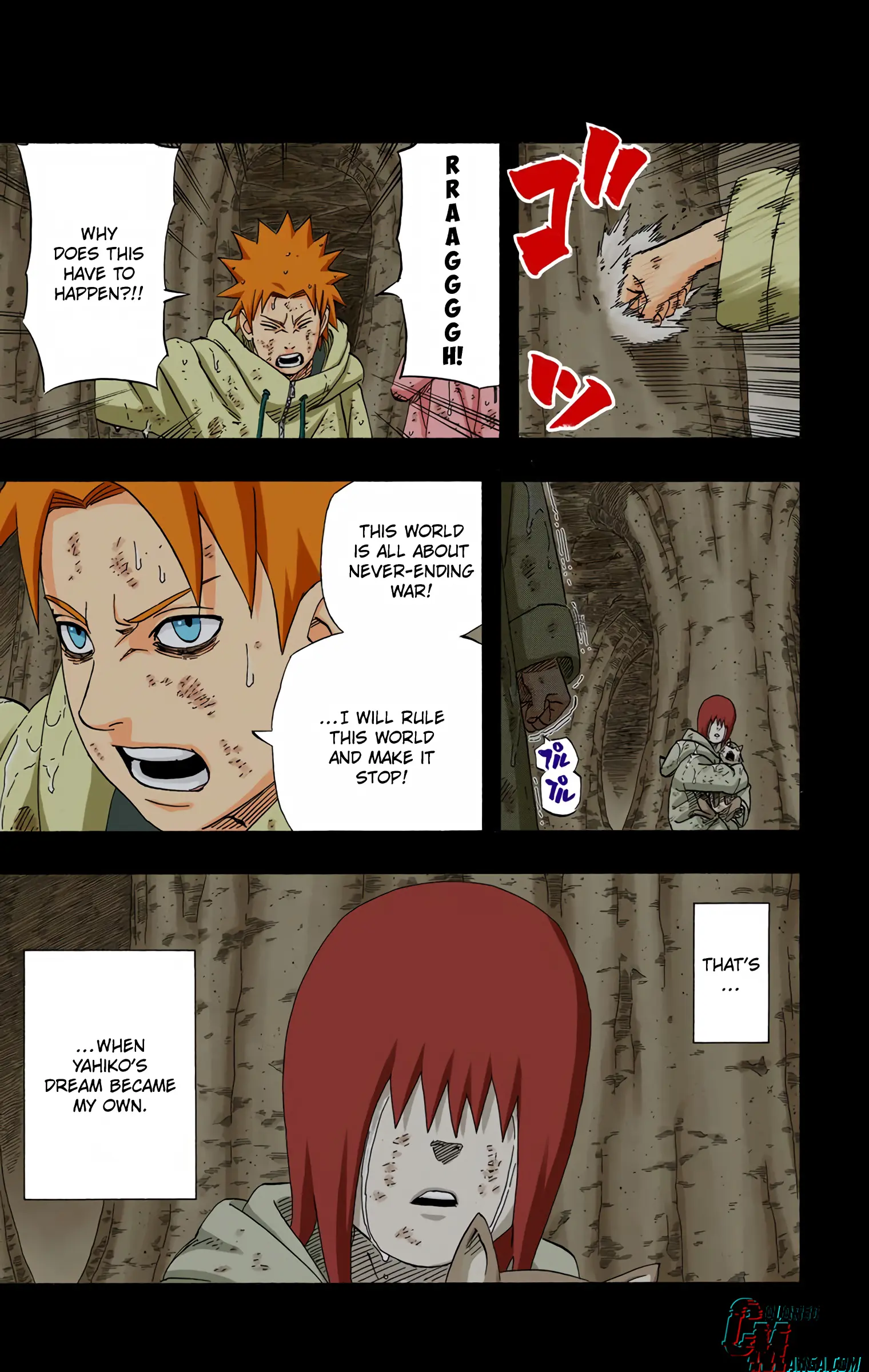 Naruto Colored Manga Online, chapter 445, page 16