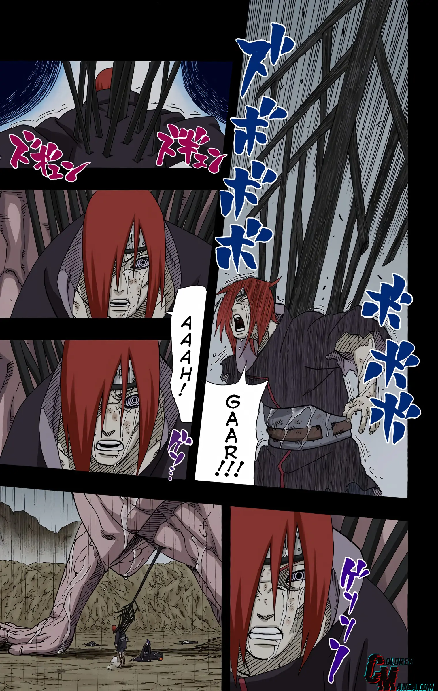 Naruto Colored Manga Online, chapter 447, page 9