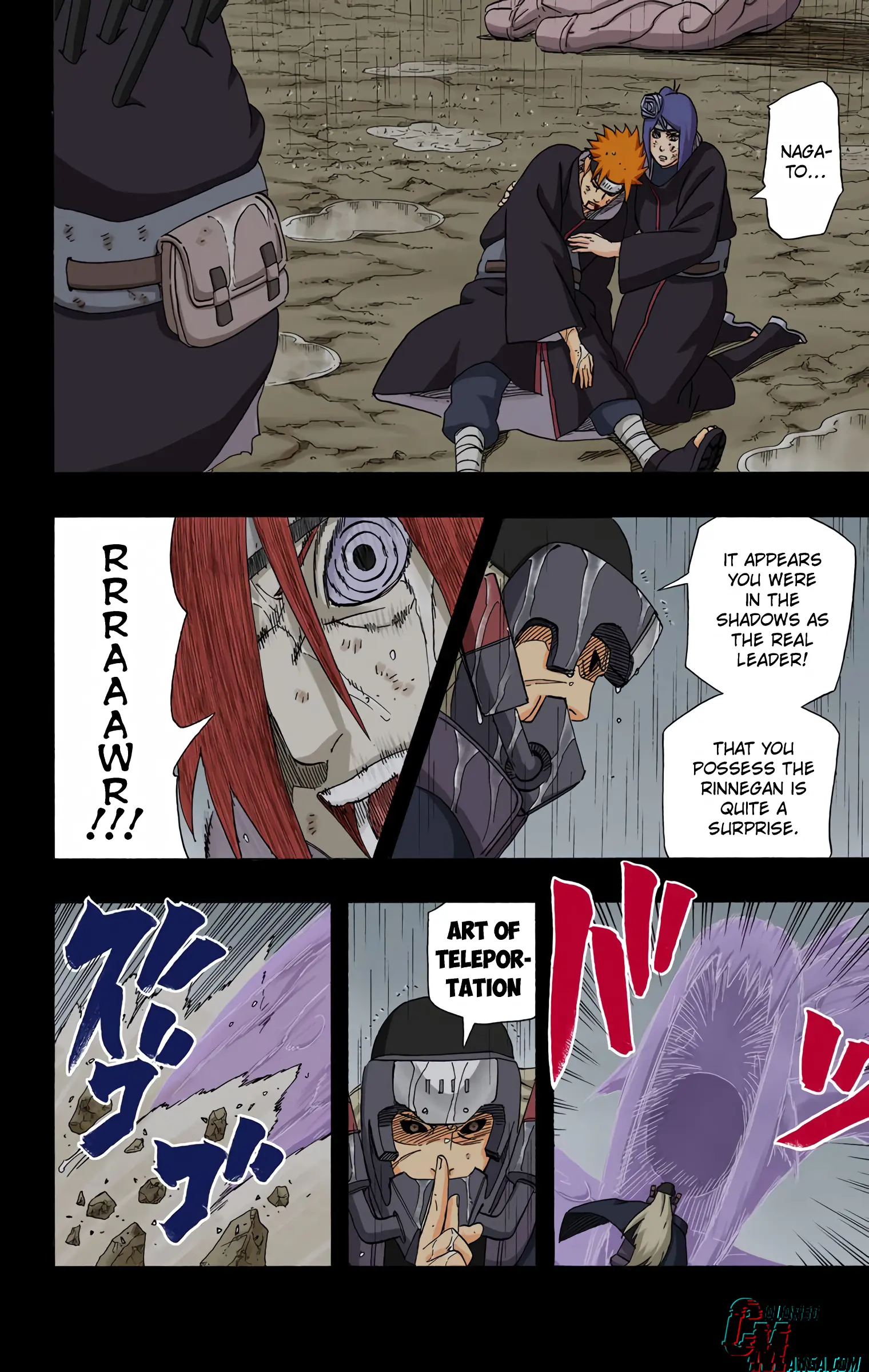 Naruto Colored Manga Online, chapter 447, page 12