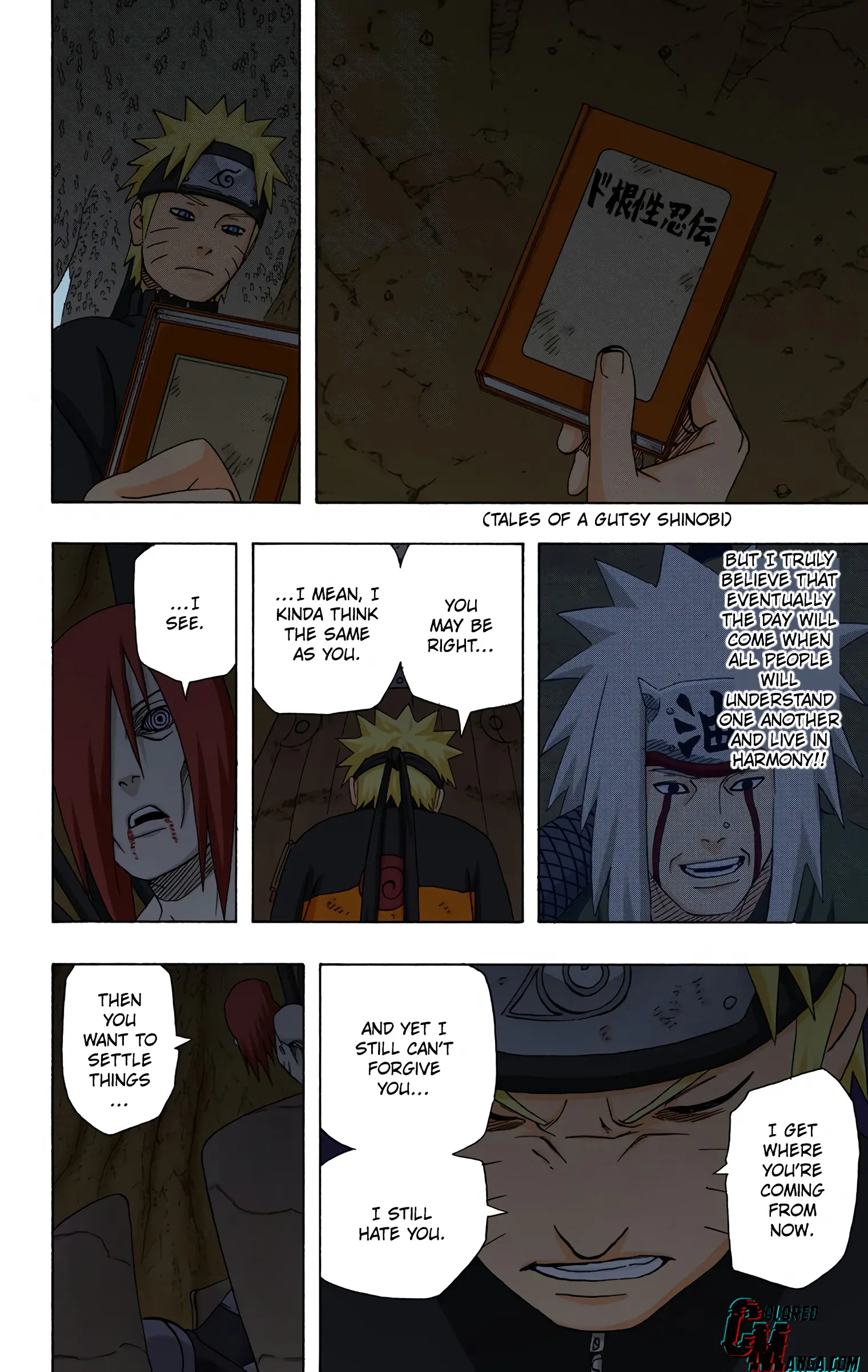 Naruto Colored Manga Online, chapter 447, page 16