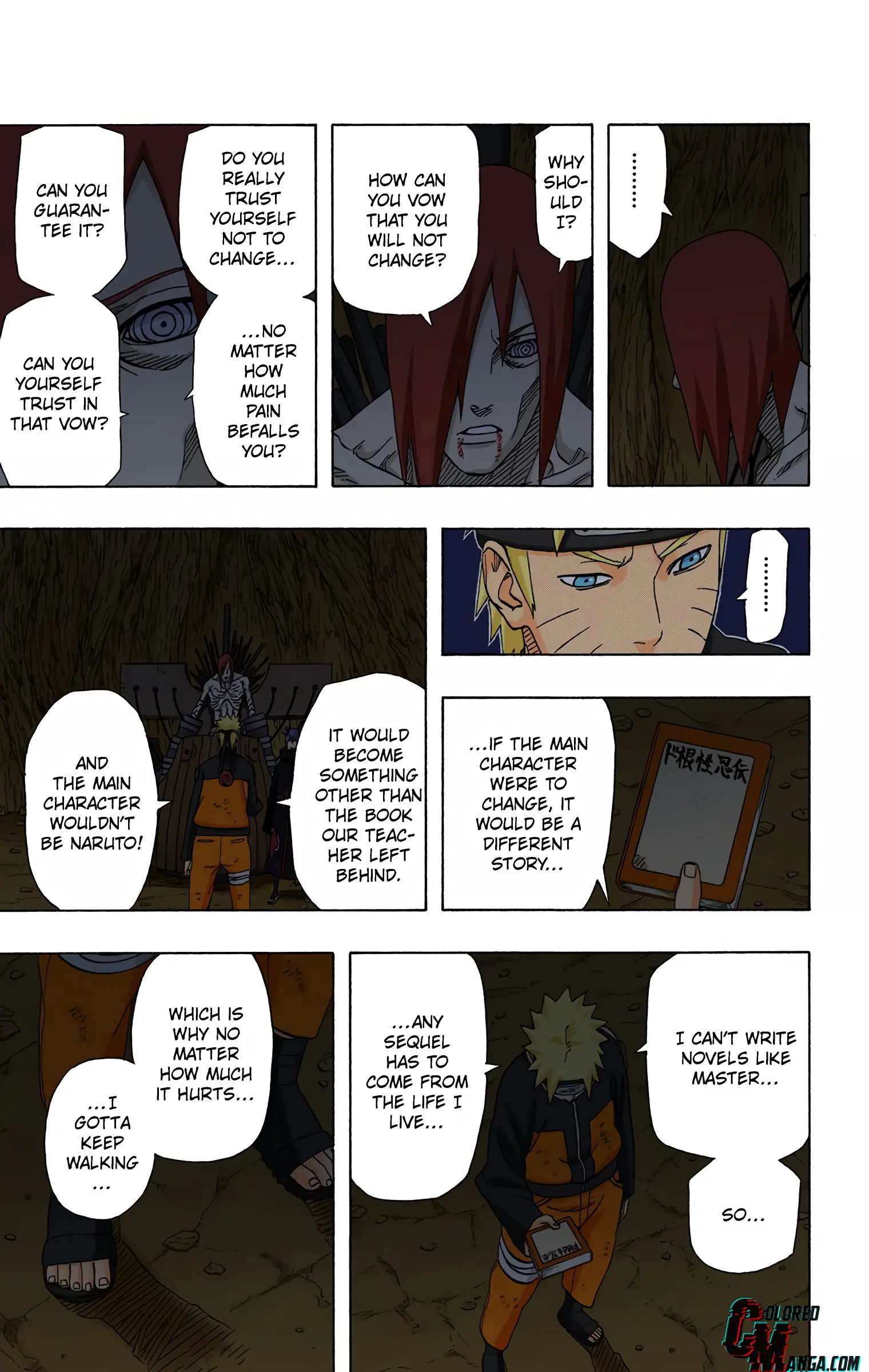 Naruto Colored Manga Online, chapter 448, page 15