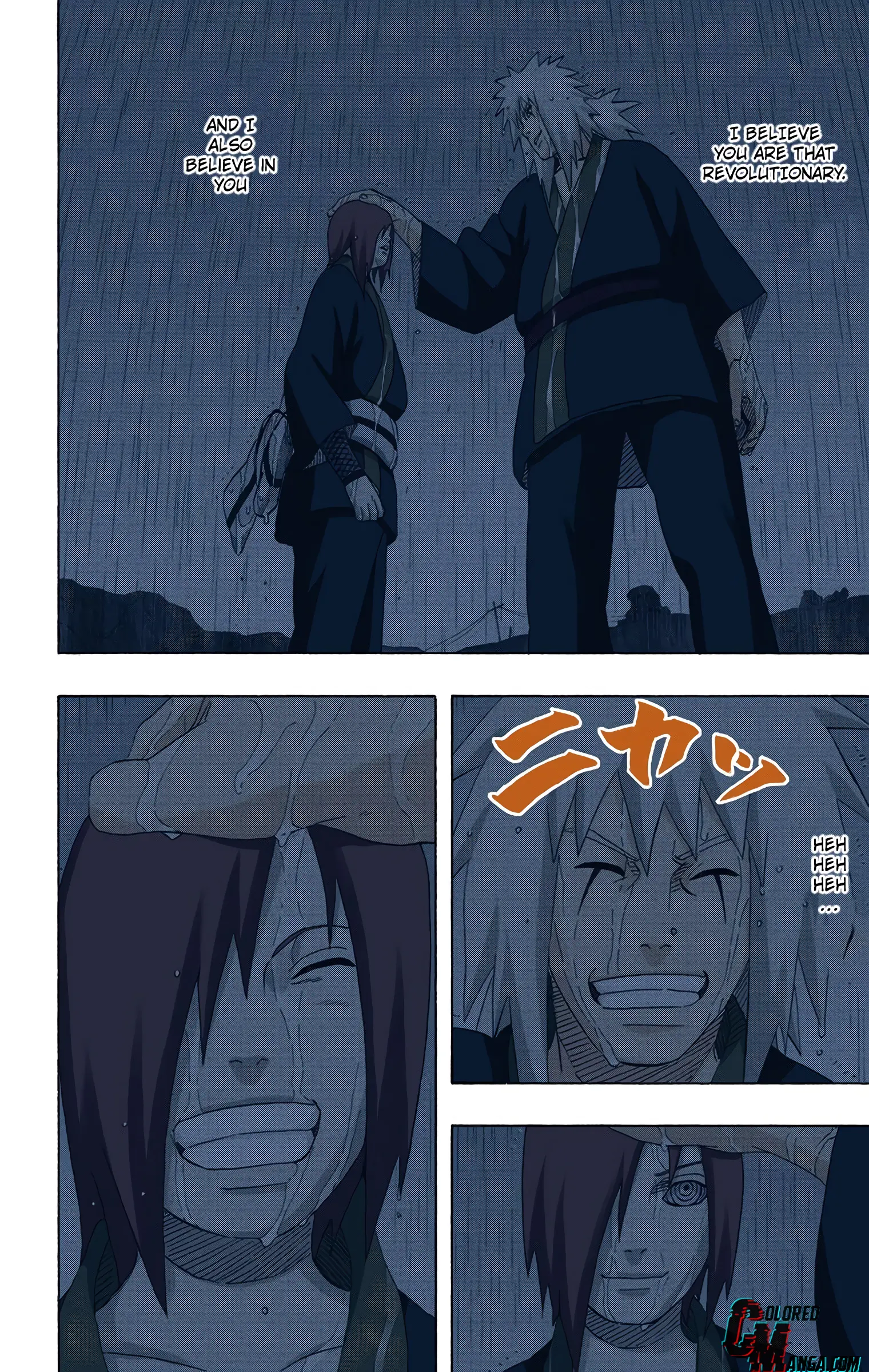 Naruto Colored Manga Online, chapter 448, page 18
