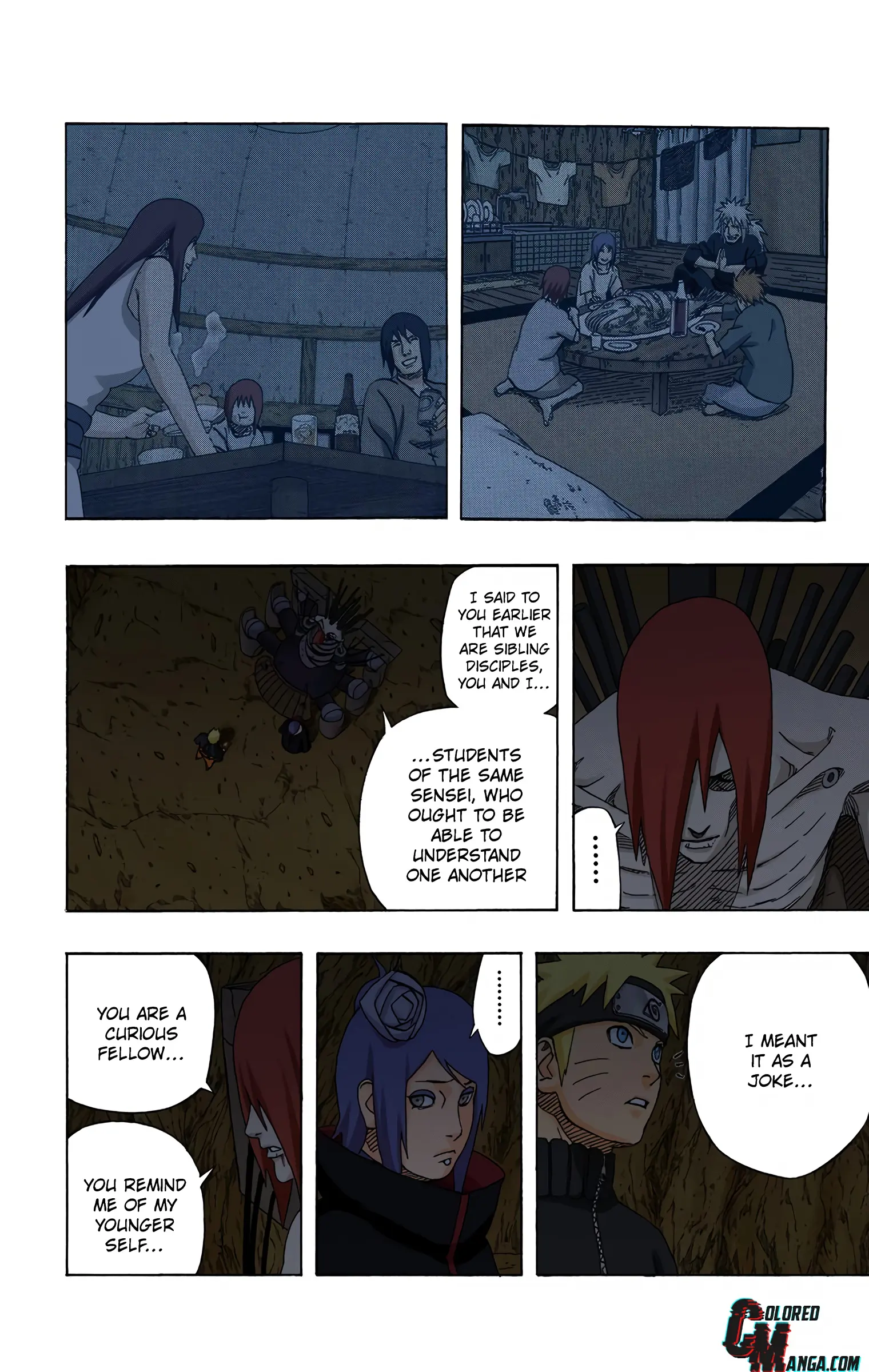 Naruto Colored Manga Online, chapter 448, page 20