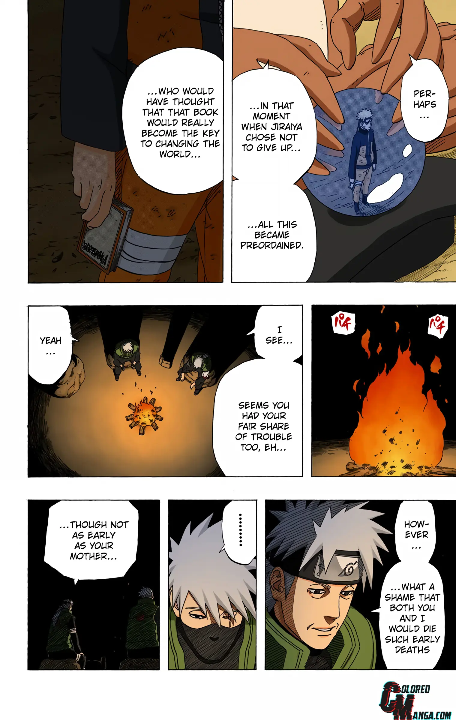 Naruto Colored Manga Online, chapter 449, page 6