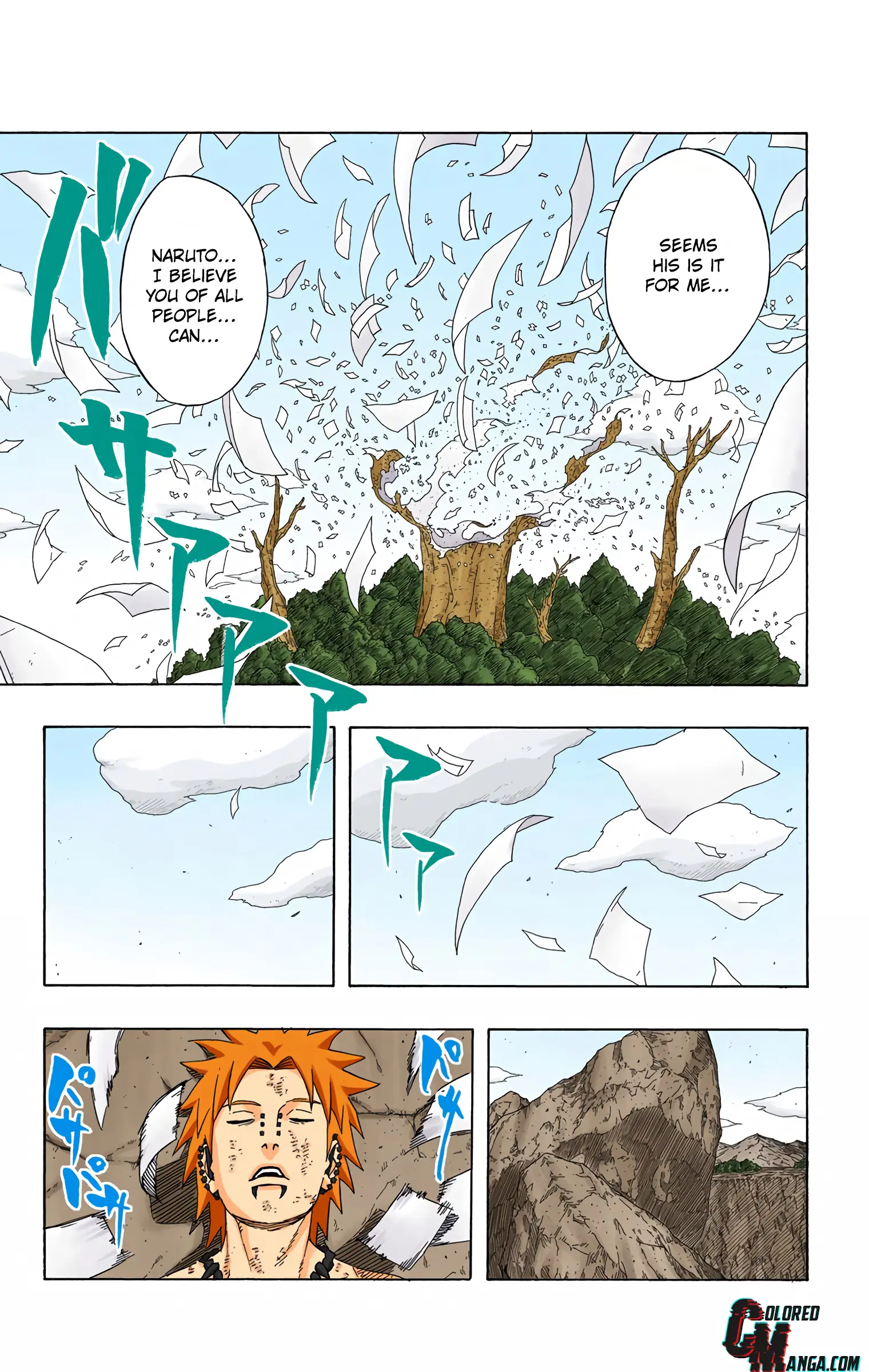 Naruto Colored Manga Online, chapter 449, page 13
